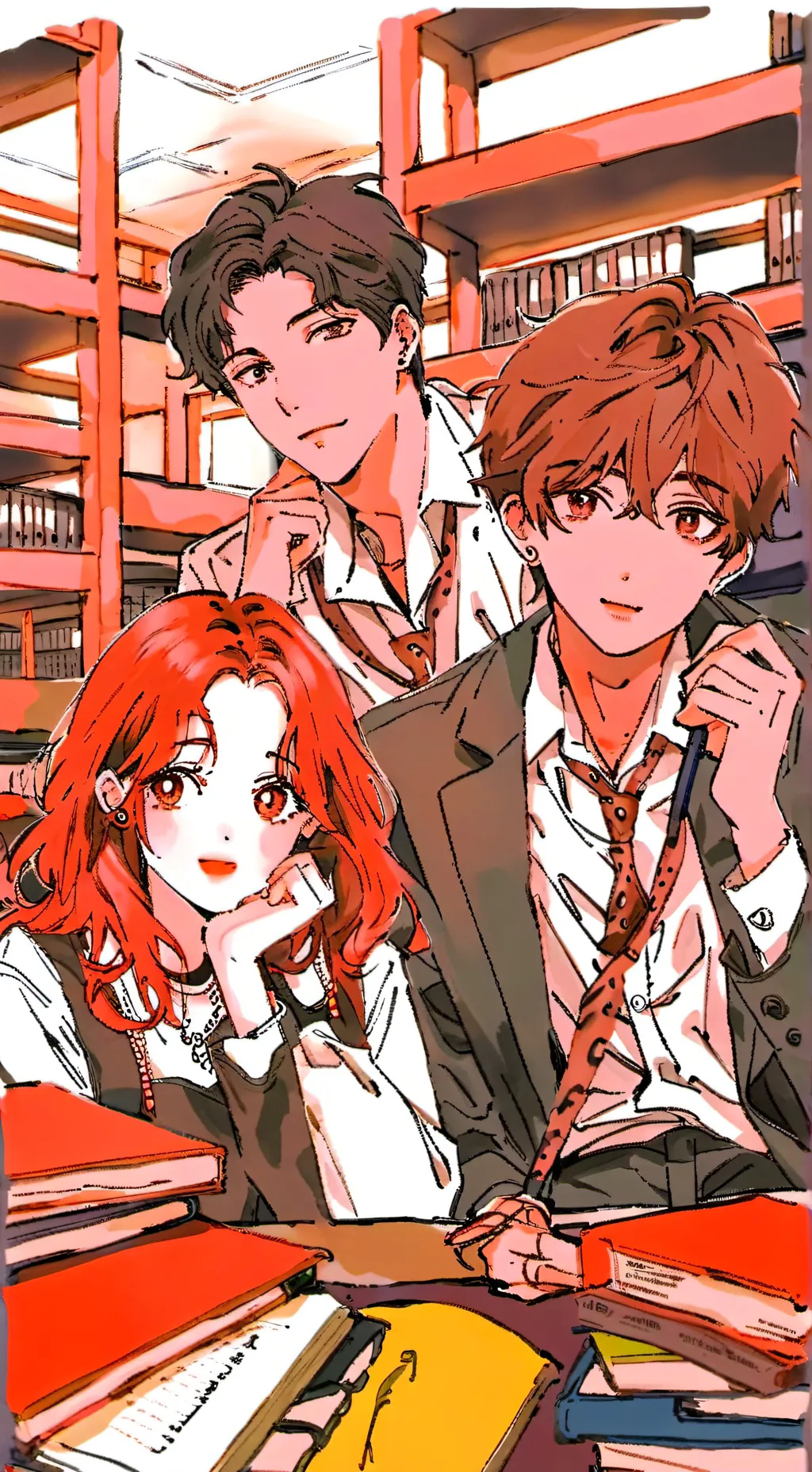 ai character: author club! background