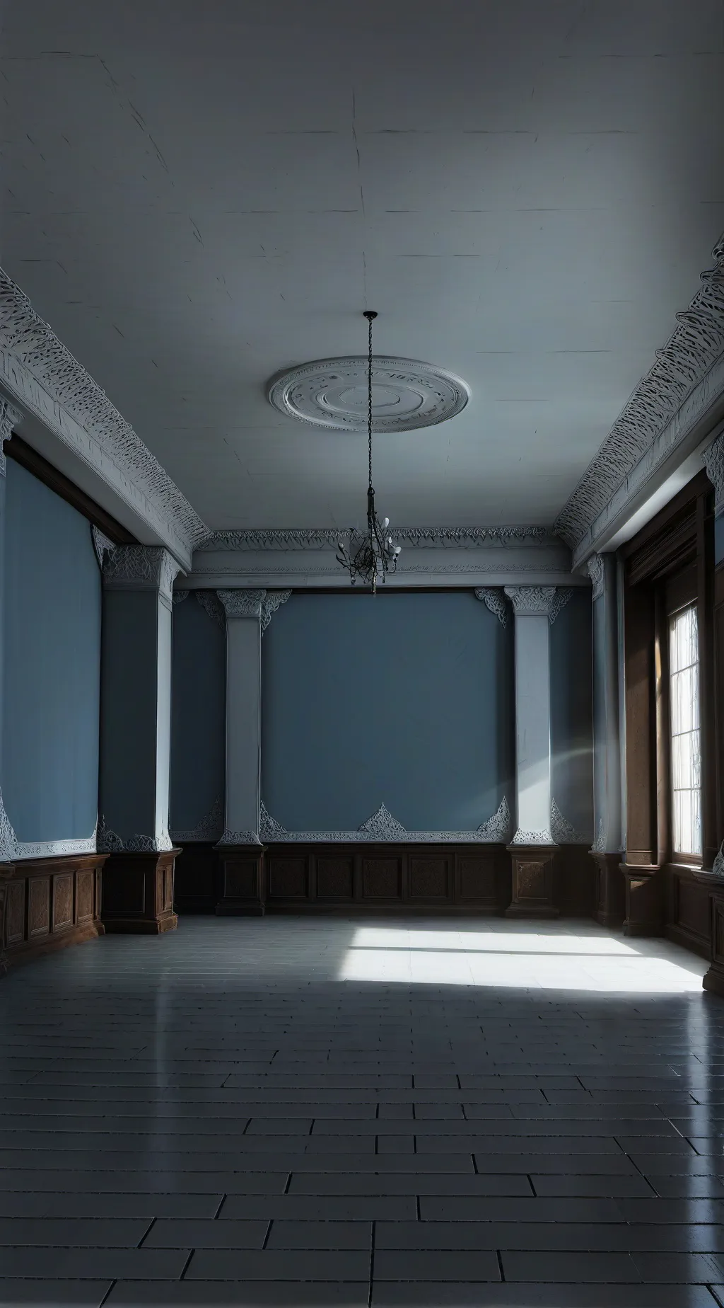 ai character: Random room background