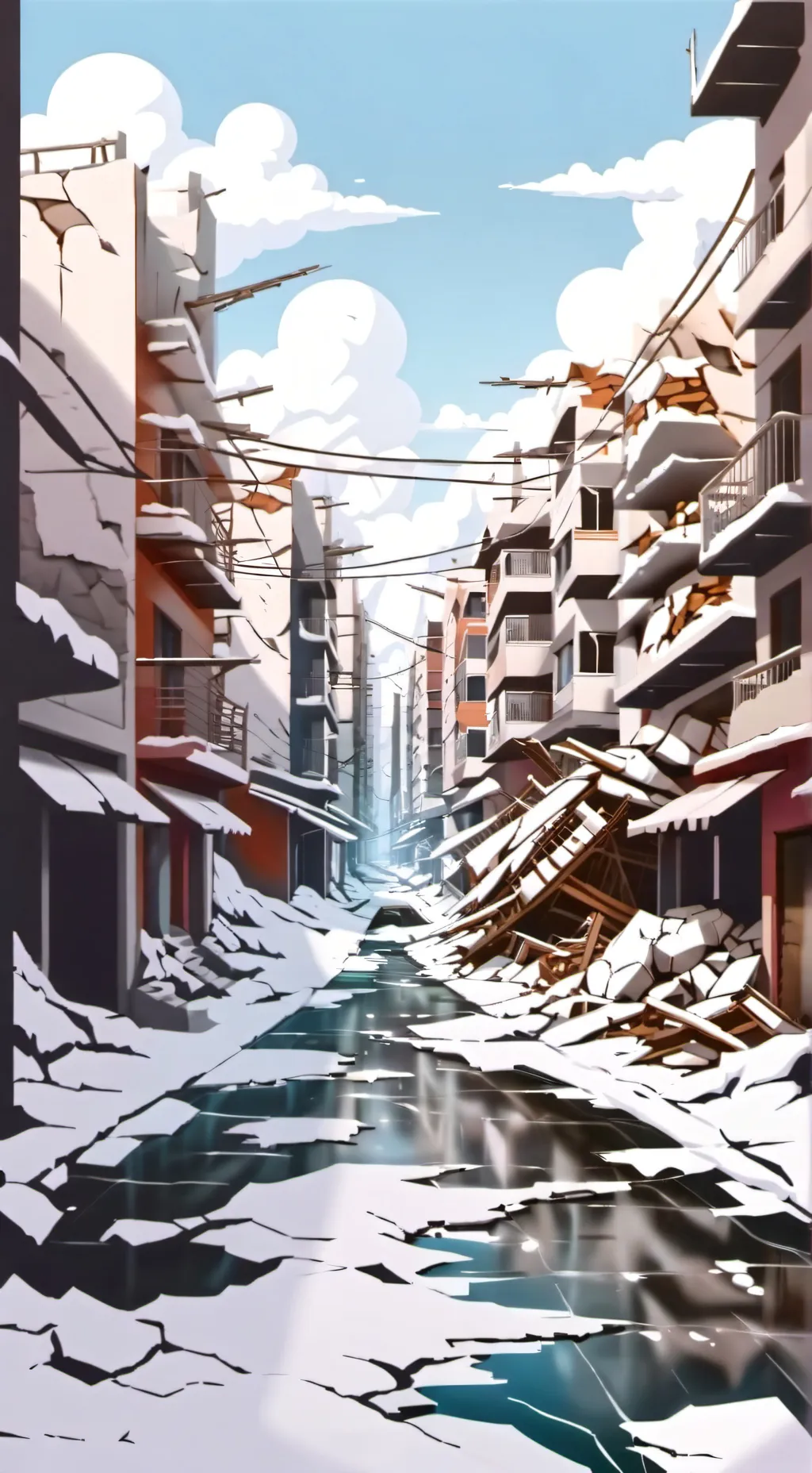 ai character: robot word background