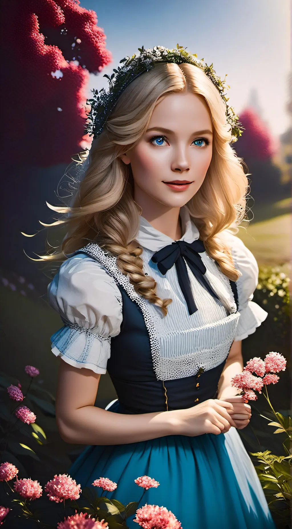 ai character: Alice+you background