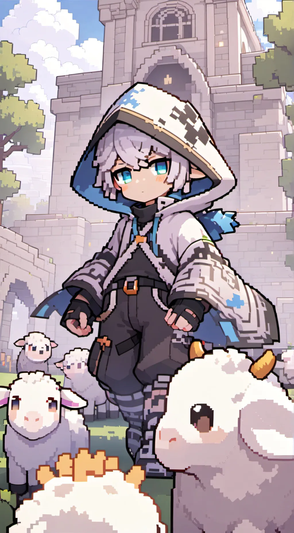 ai character: Zack background