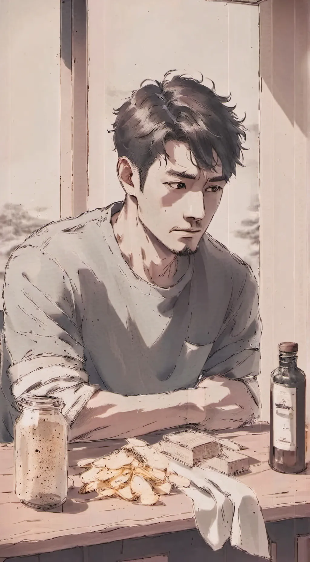 ai character: Alex background