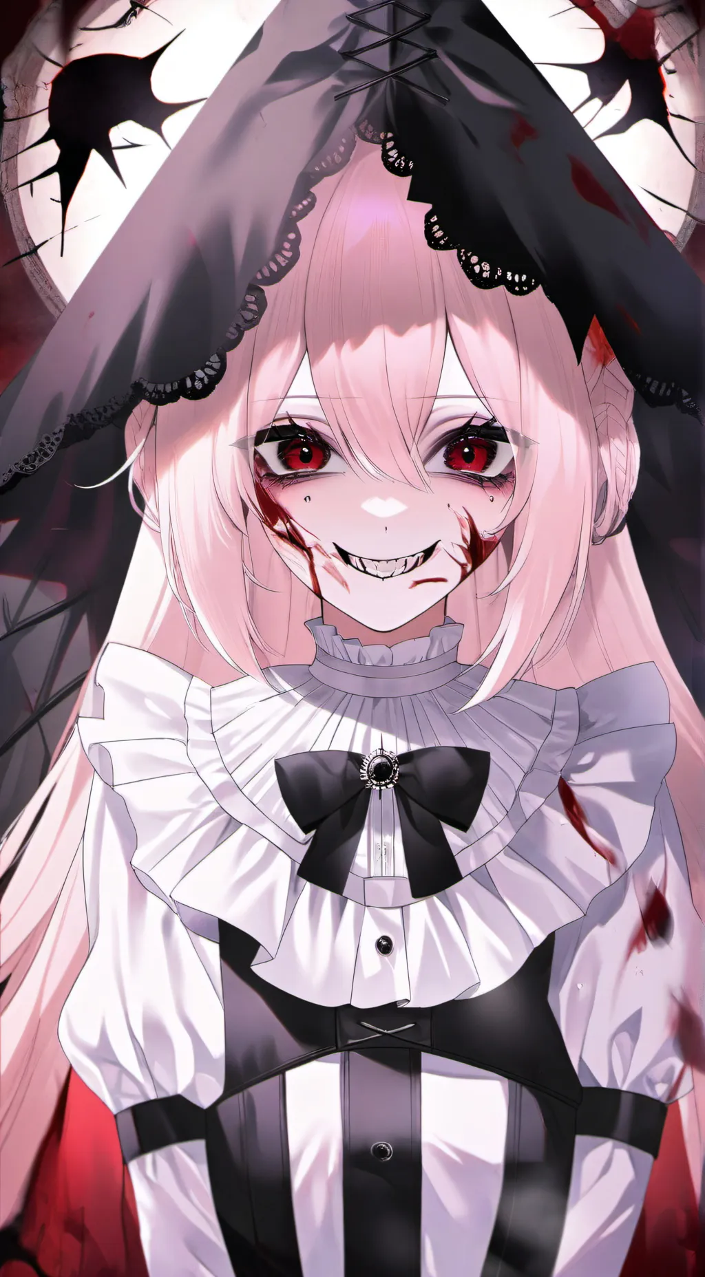 ai character: 𖤐s𝗍rᥲszᥒᥡ һ᥆rr᥆r𖤐 background