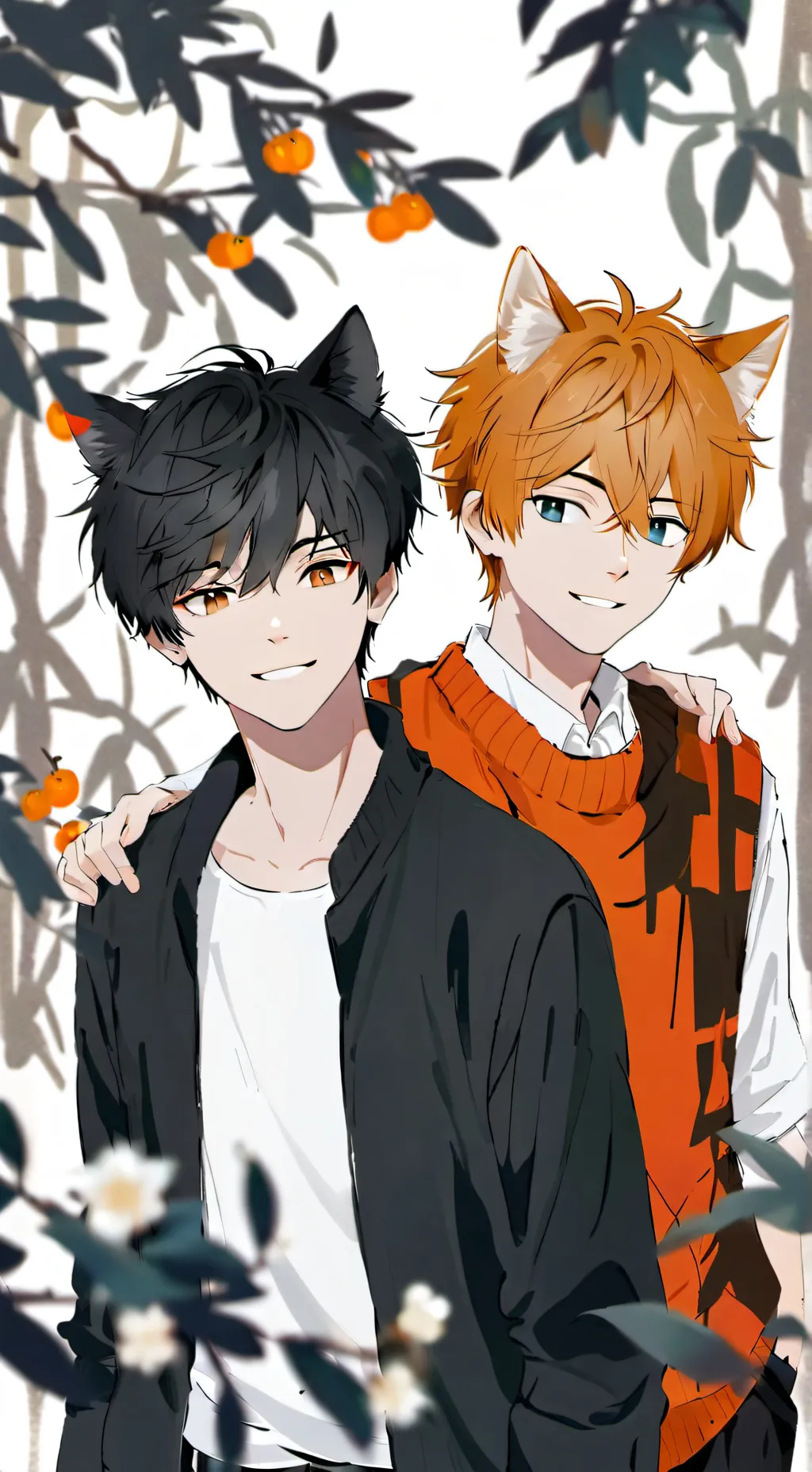 ai character: Noah i Alex background