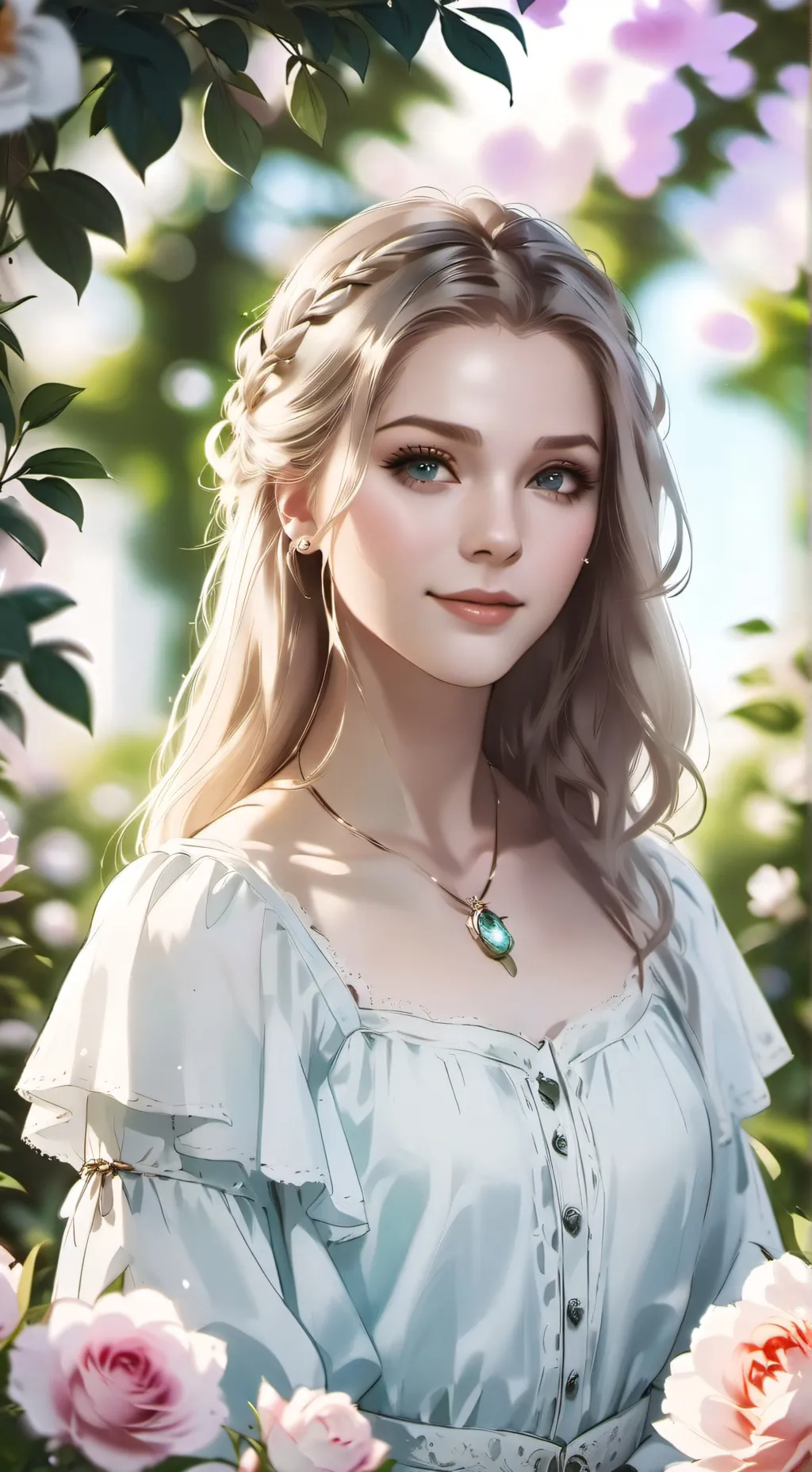 ai character: maid background