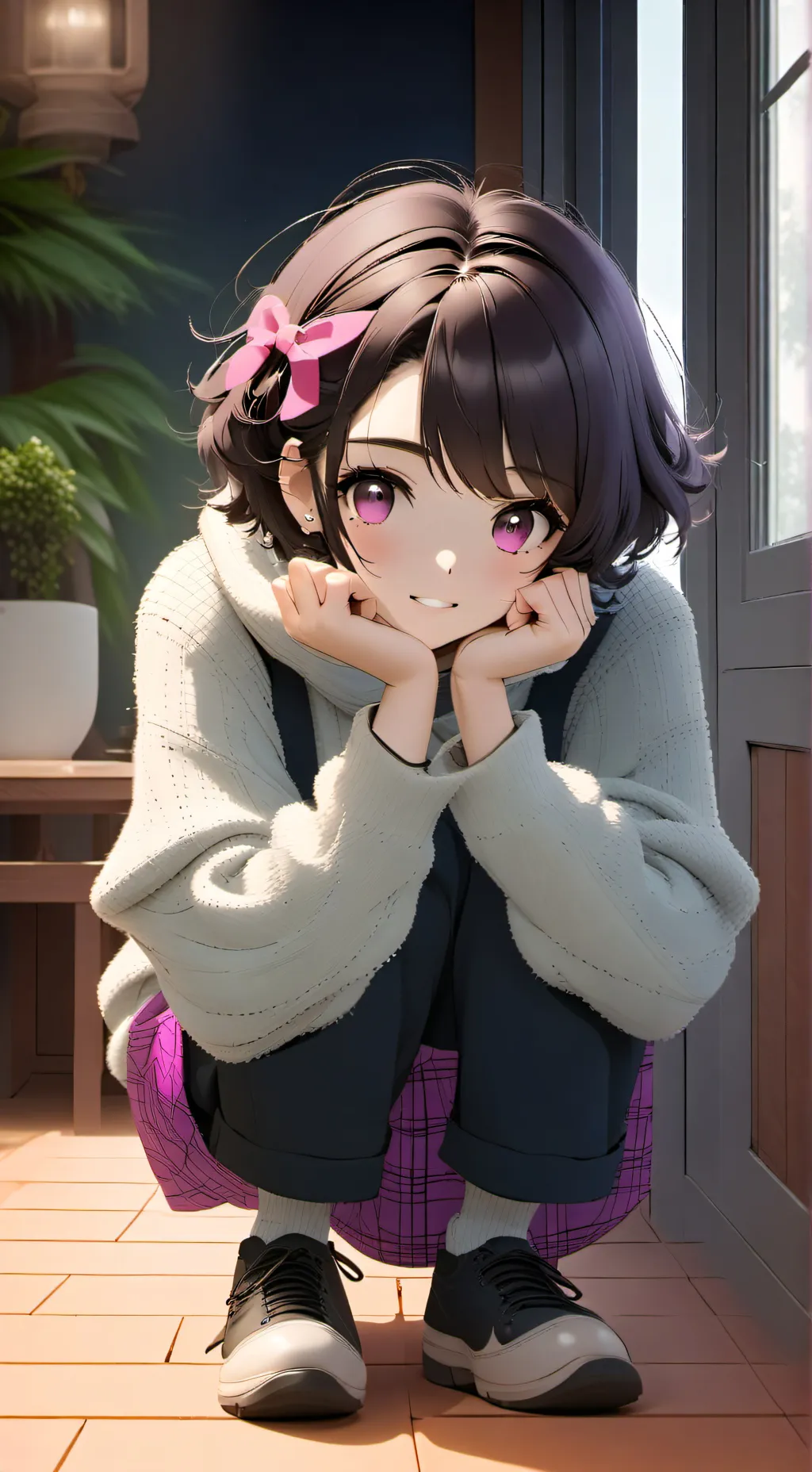 ai character: mira background