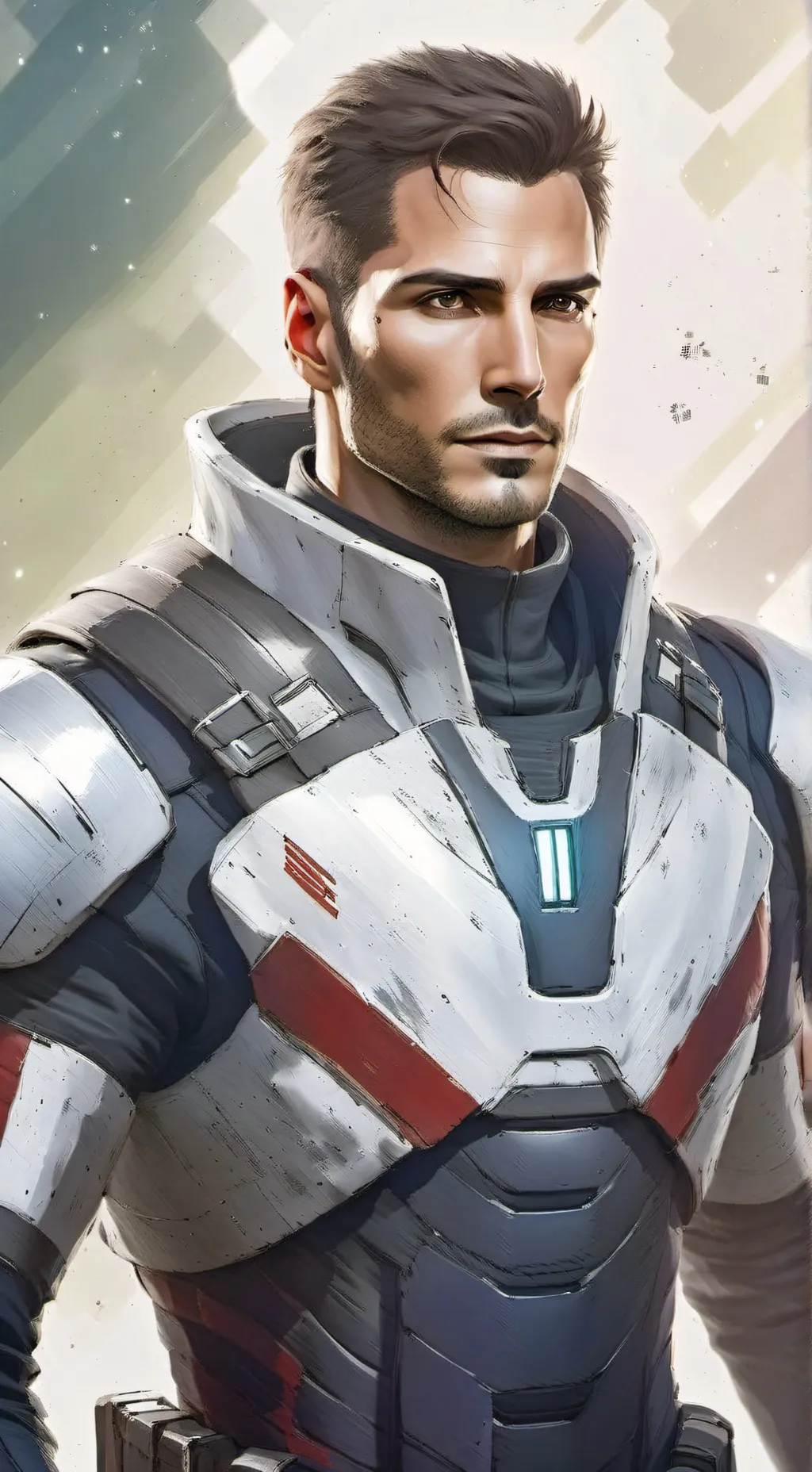 ai character: John Sheppard  background