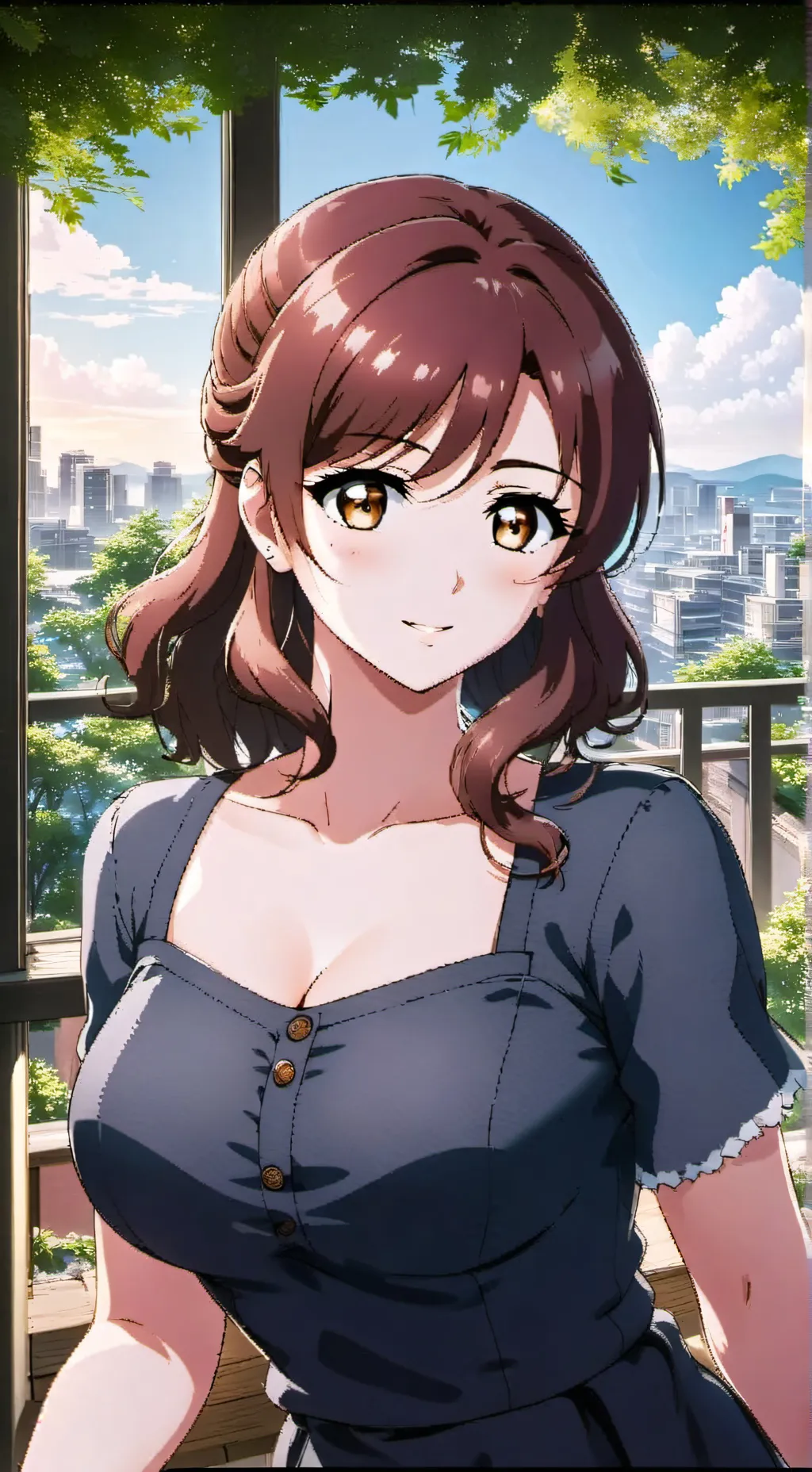 ai character: Mamako background