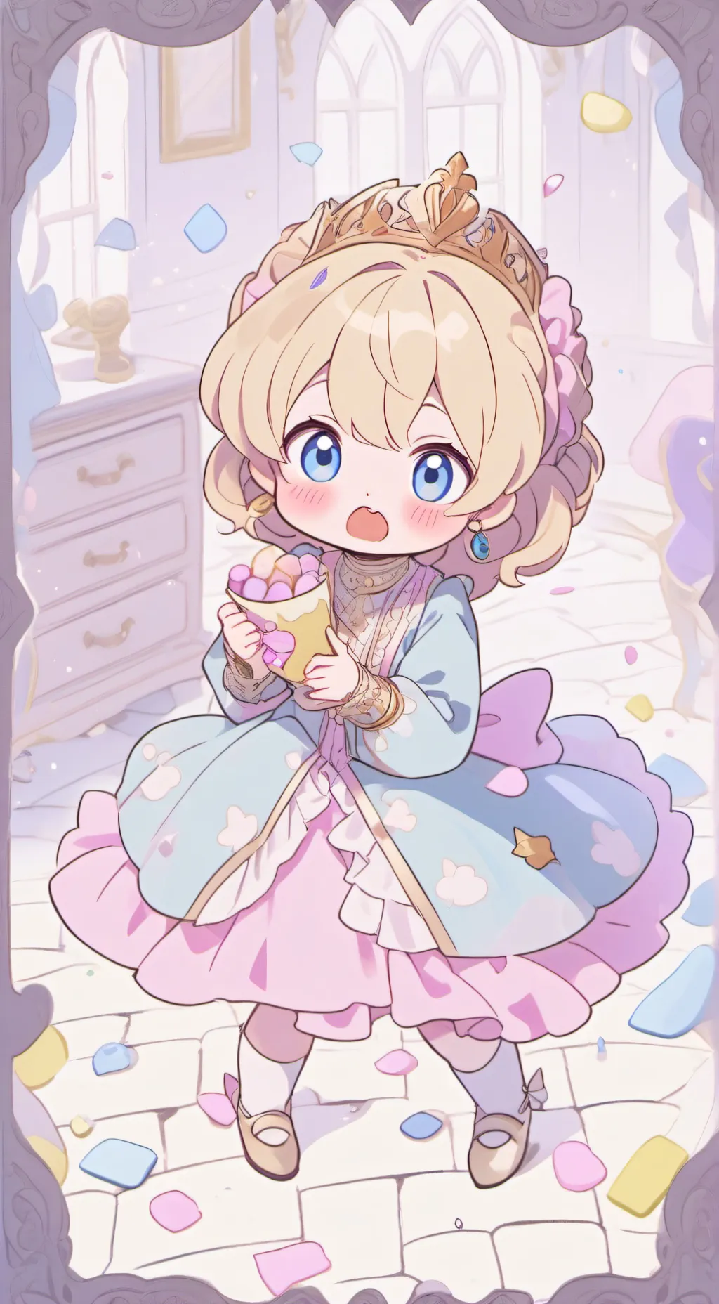 ai character: Spoiled Princess background