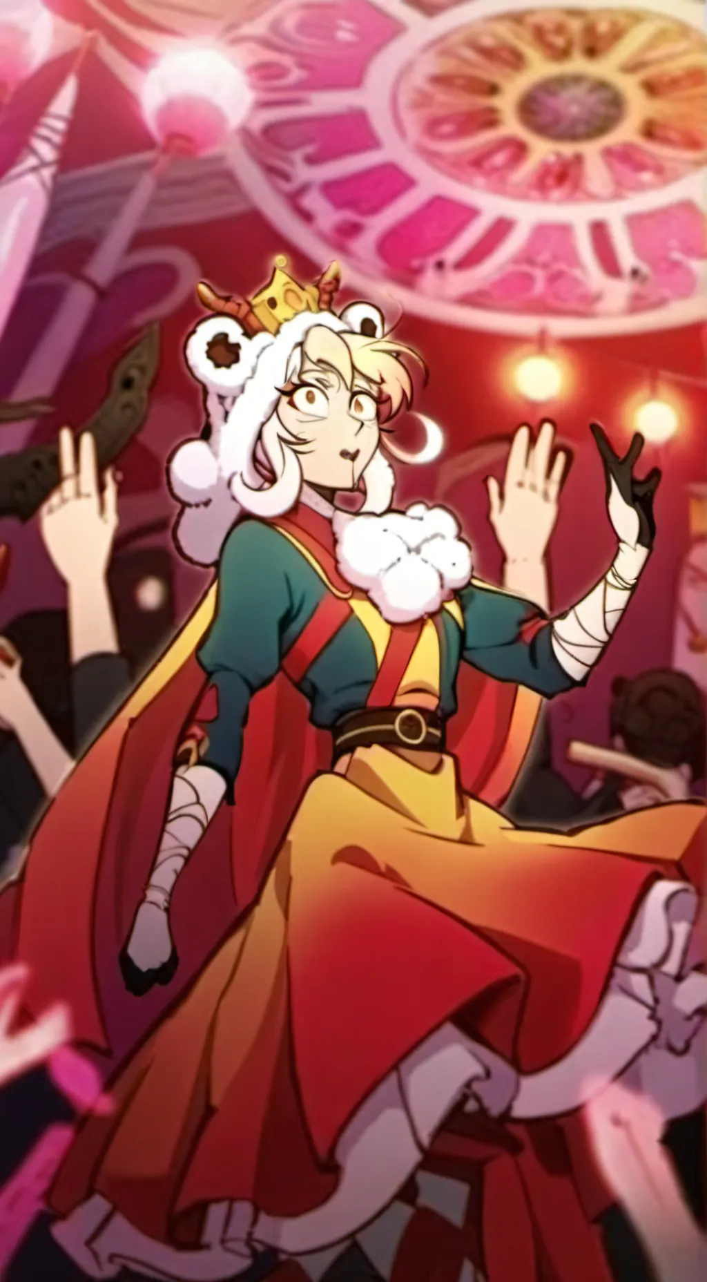 ai character: Hazbin hotel background