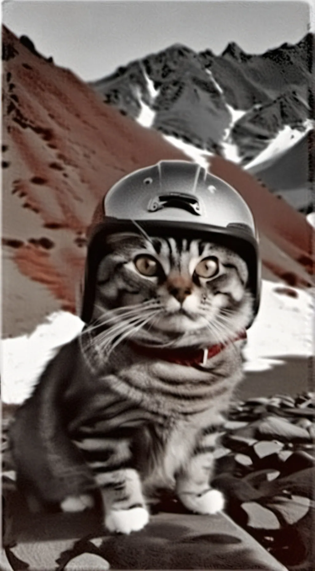 ai character: Rory the cat ww1 background