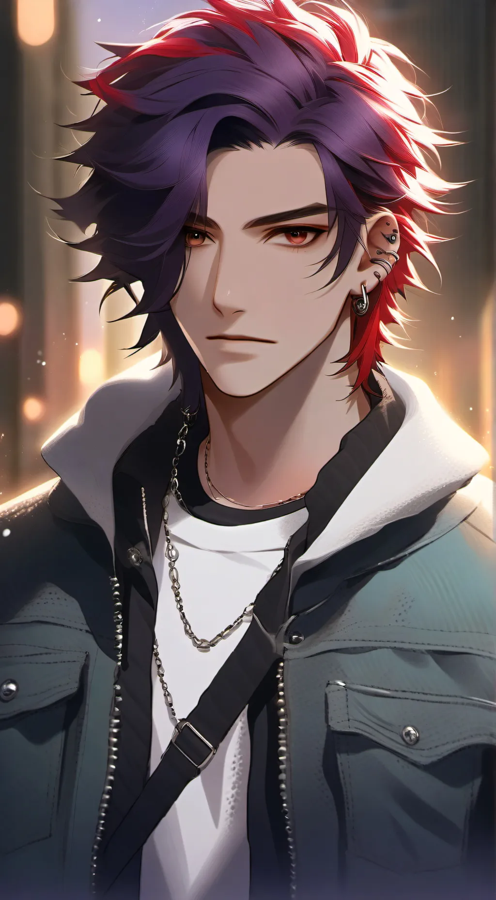 ai character: Nigel Mixdown background