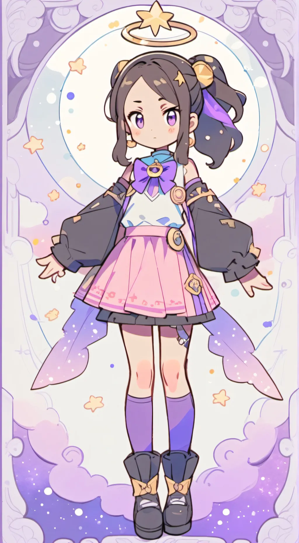 ai character: bebe cocinero  background