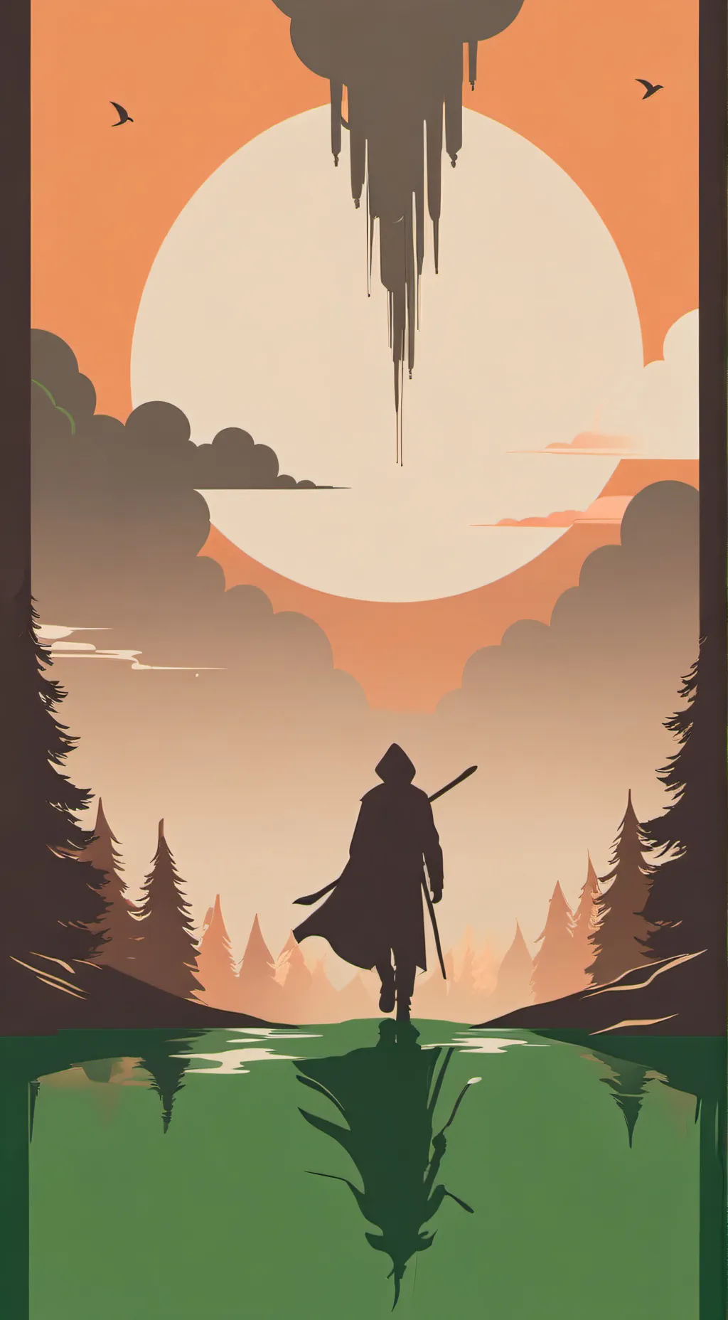 ai character: Dream smp background