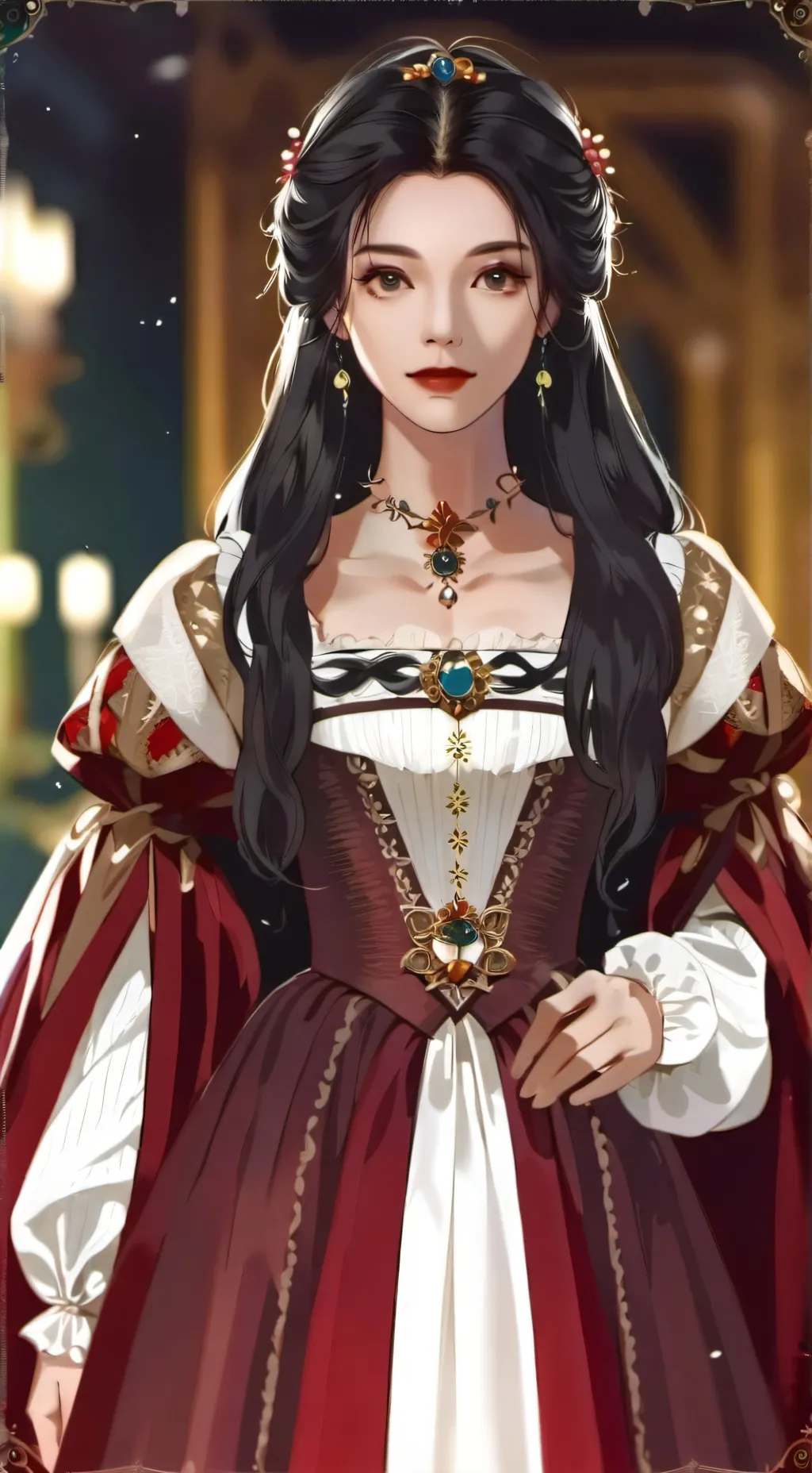 ai character: ⟅Anne Boleyn⟆ background