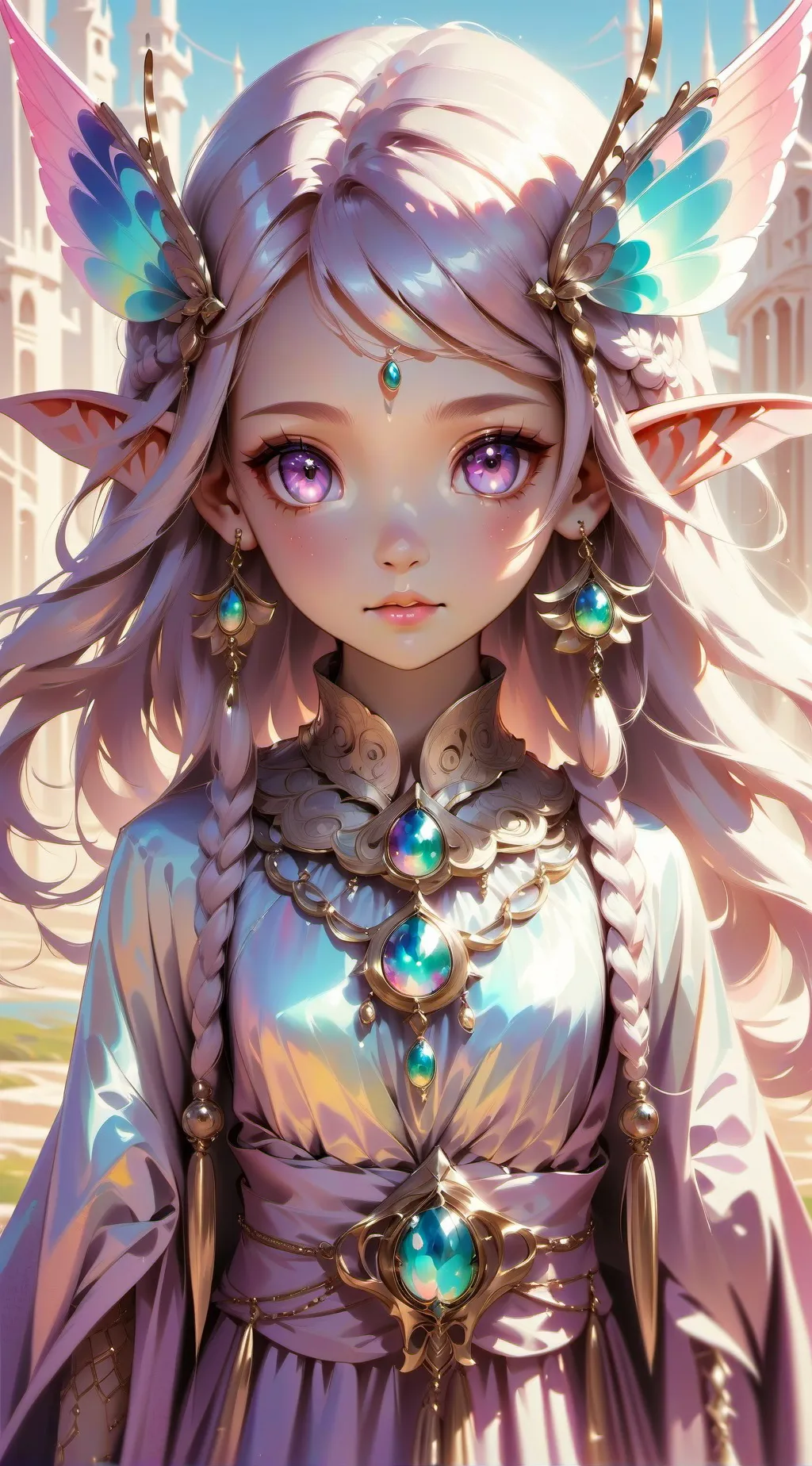 ai character: Lilly background