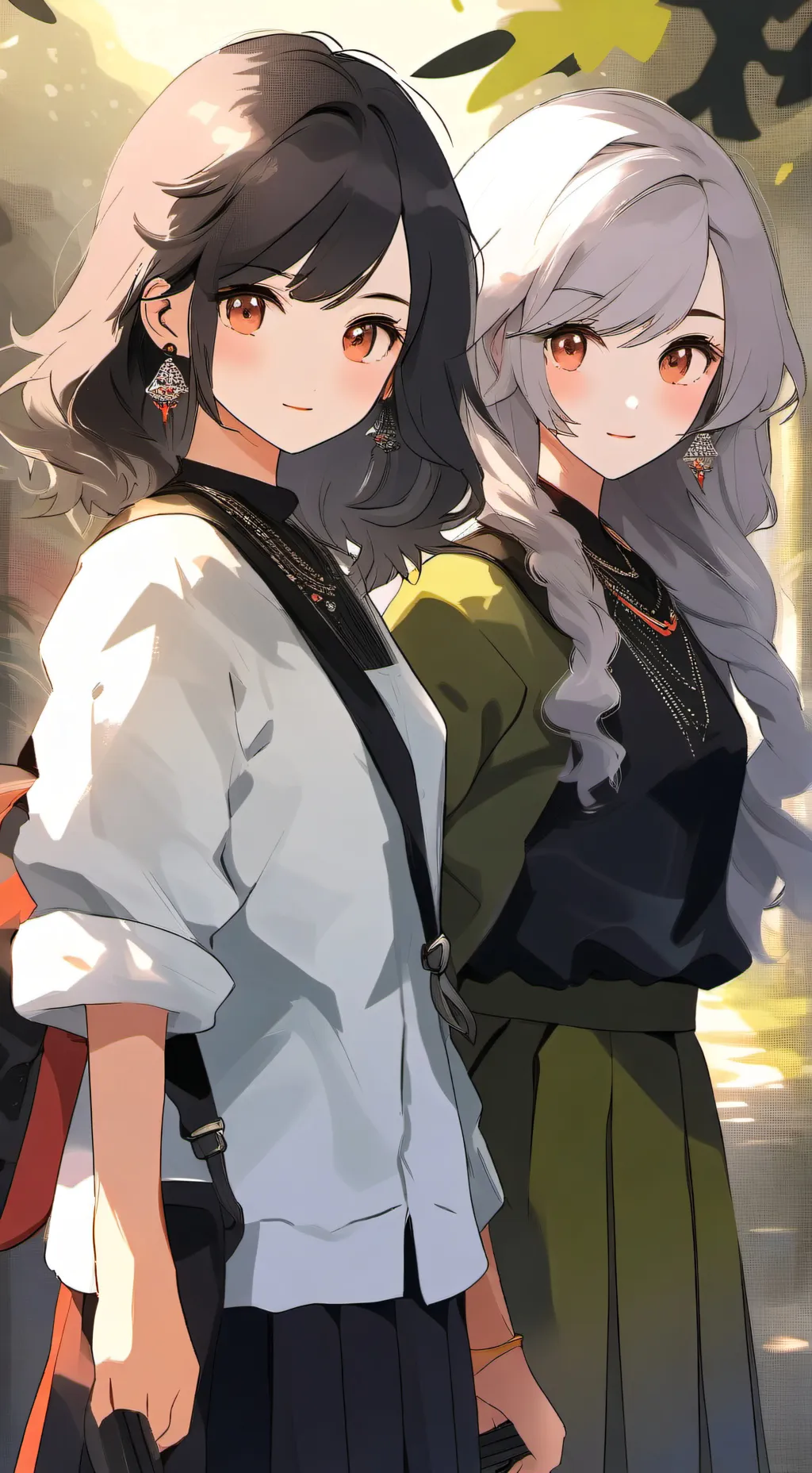 ai character: Naomi  background