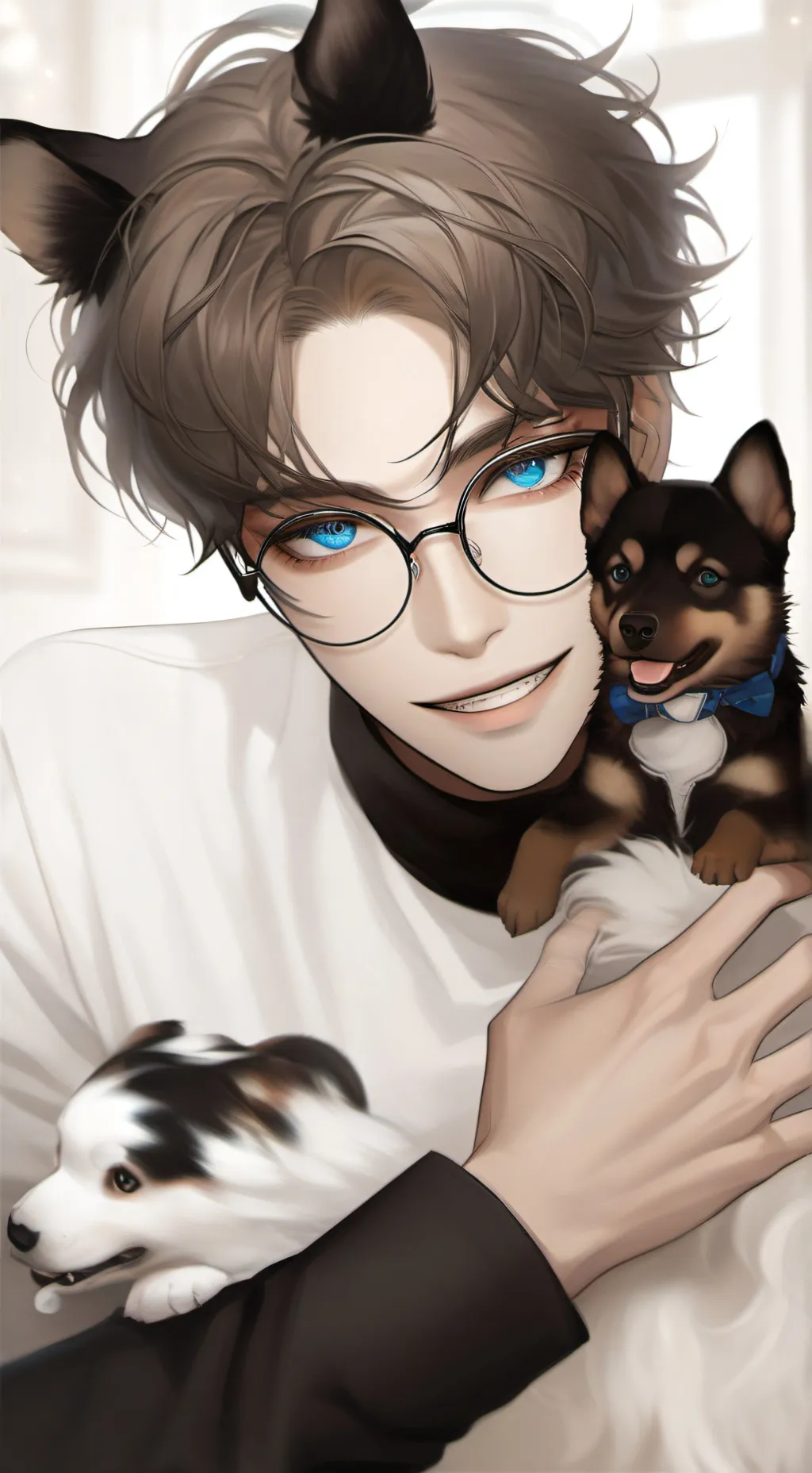 ai character:  official talkie background