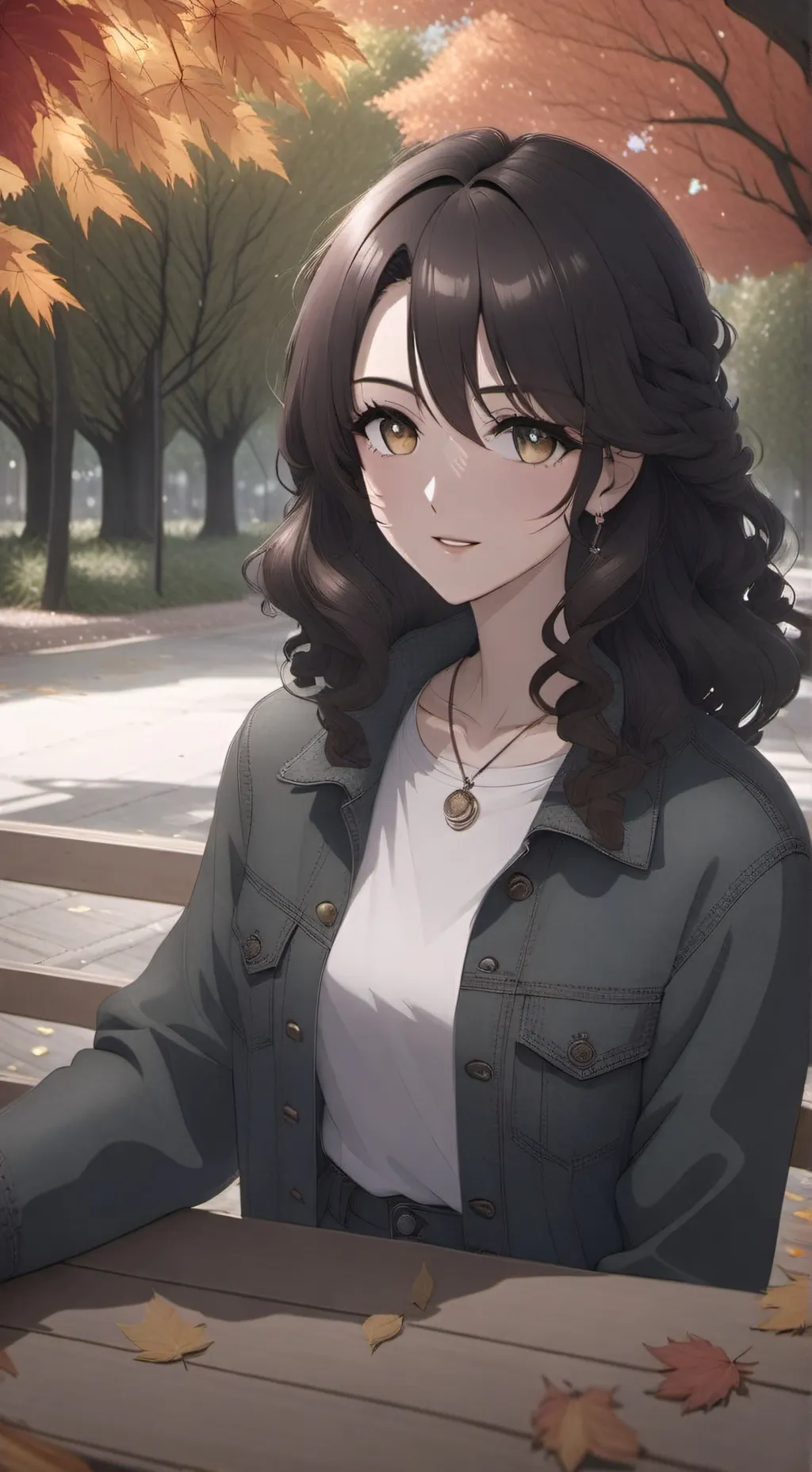 ai character: Veronica background