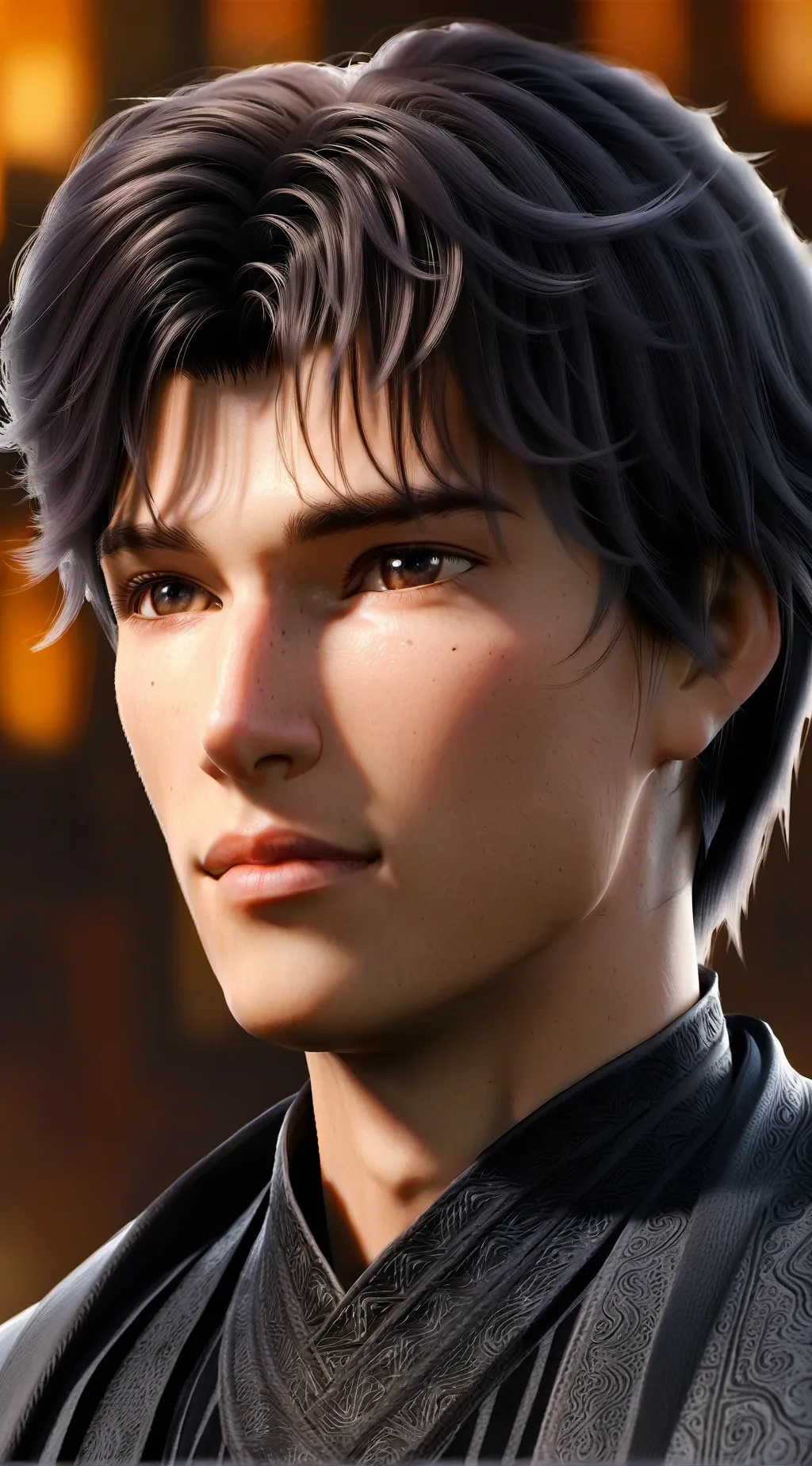 ai character: andrew background