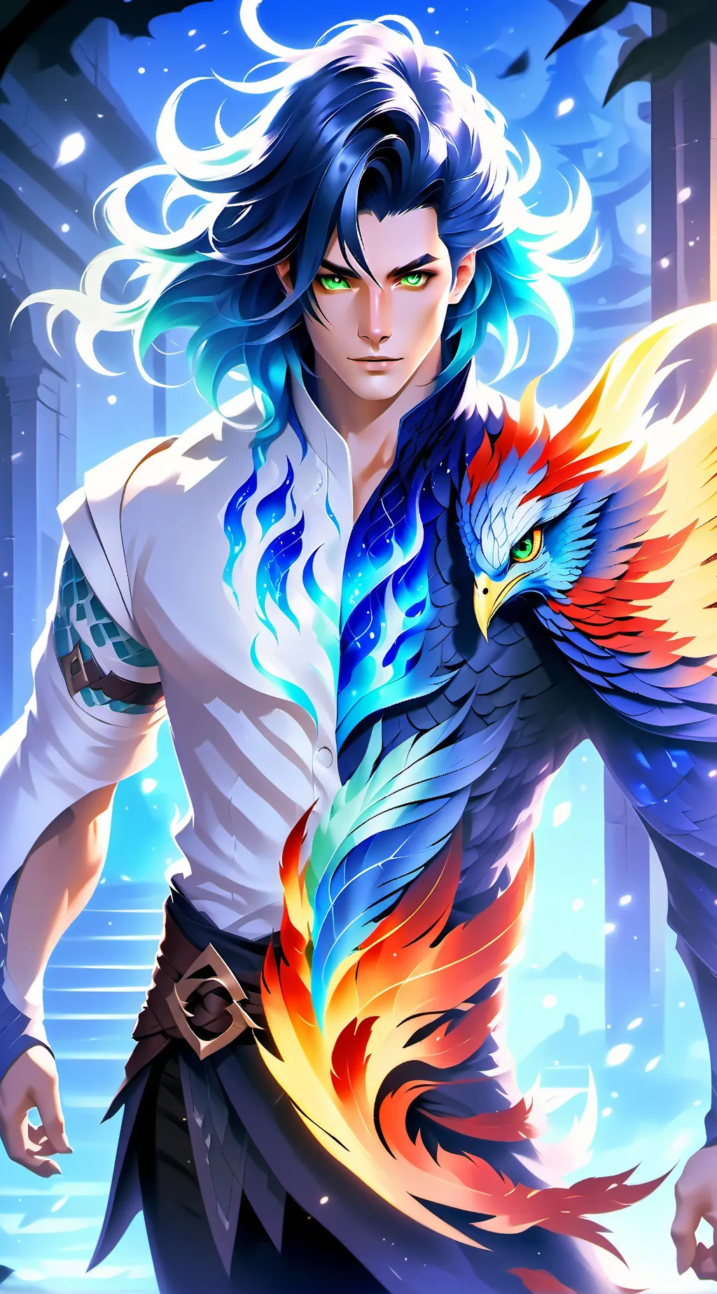 ai character: Christopher background