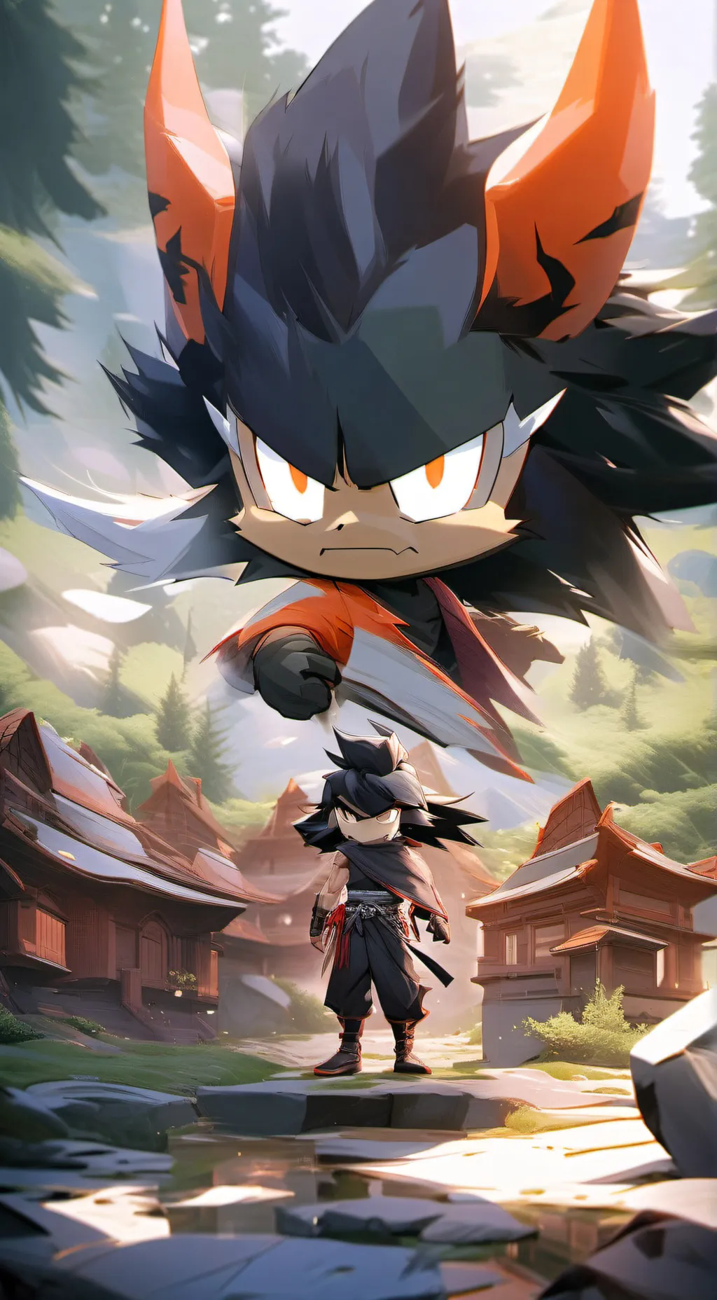 ai character: эгман background