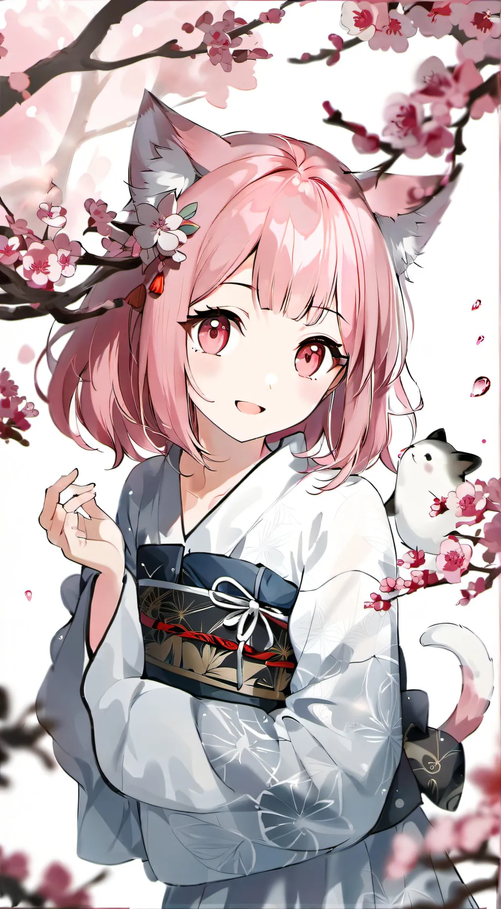 ai character: compañera de crt background