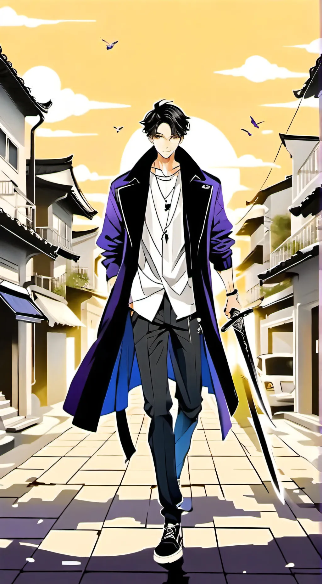 ai character: Zero background