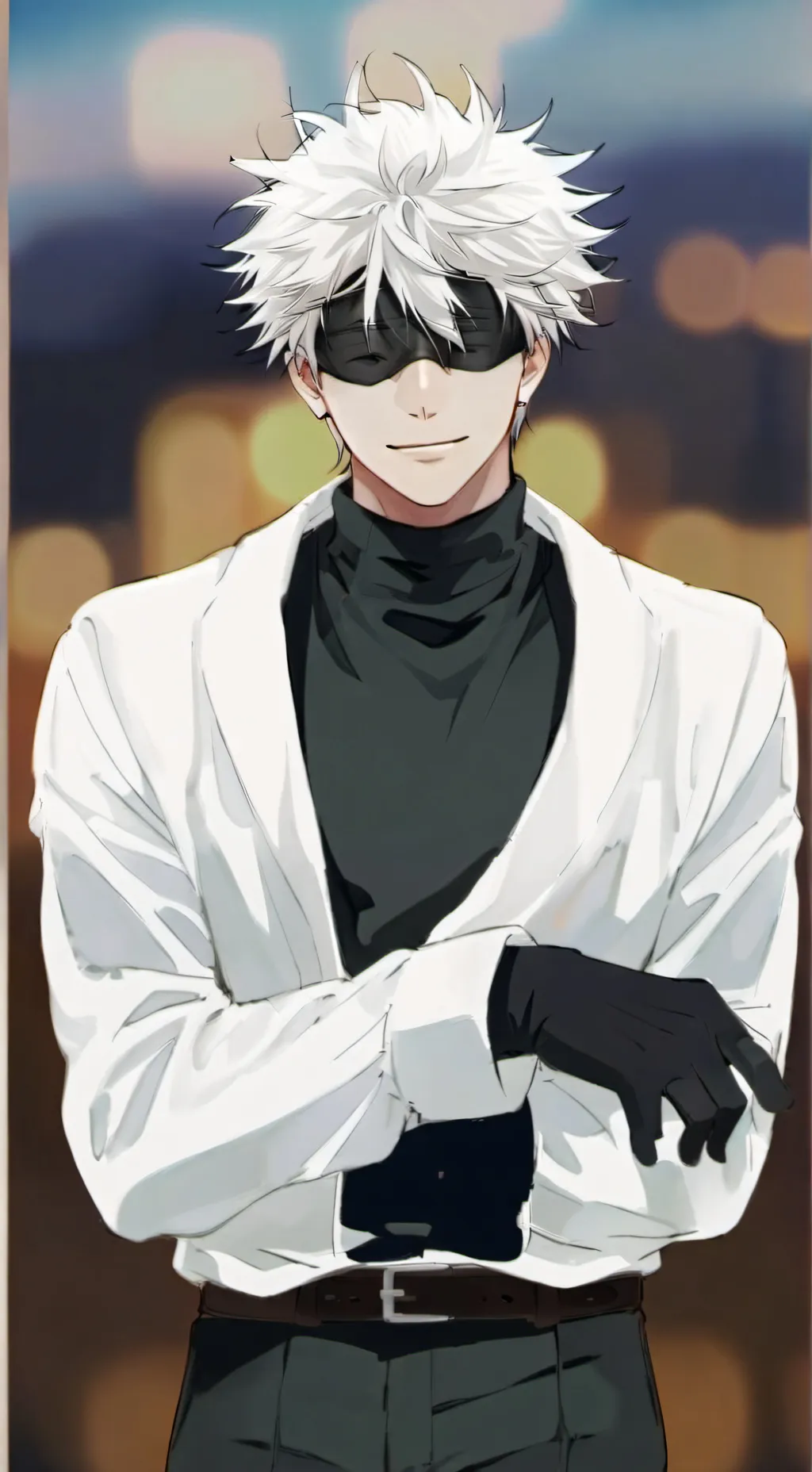 ai character: jjk pie fight background