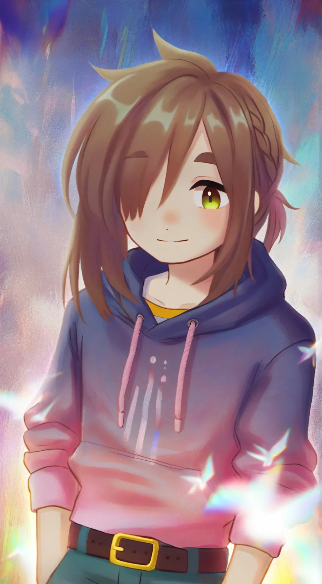 ai character: Polaris Pereira  background