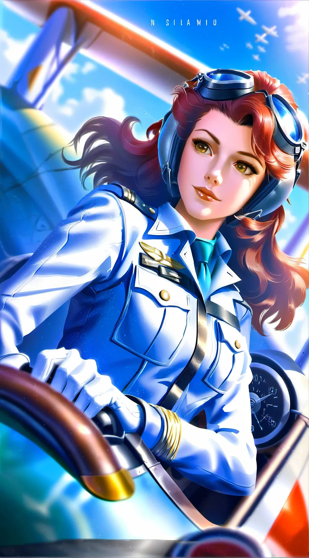 ai character: Maria  background