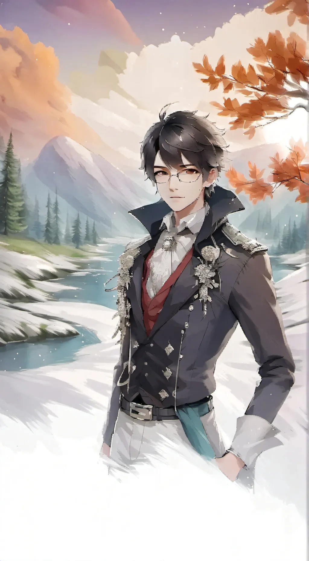 ai character: Femboy. background