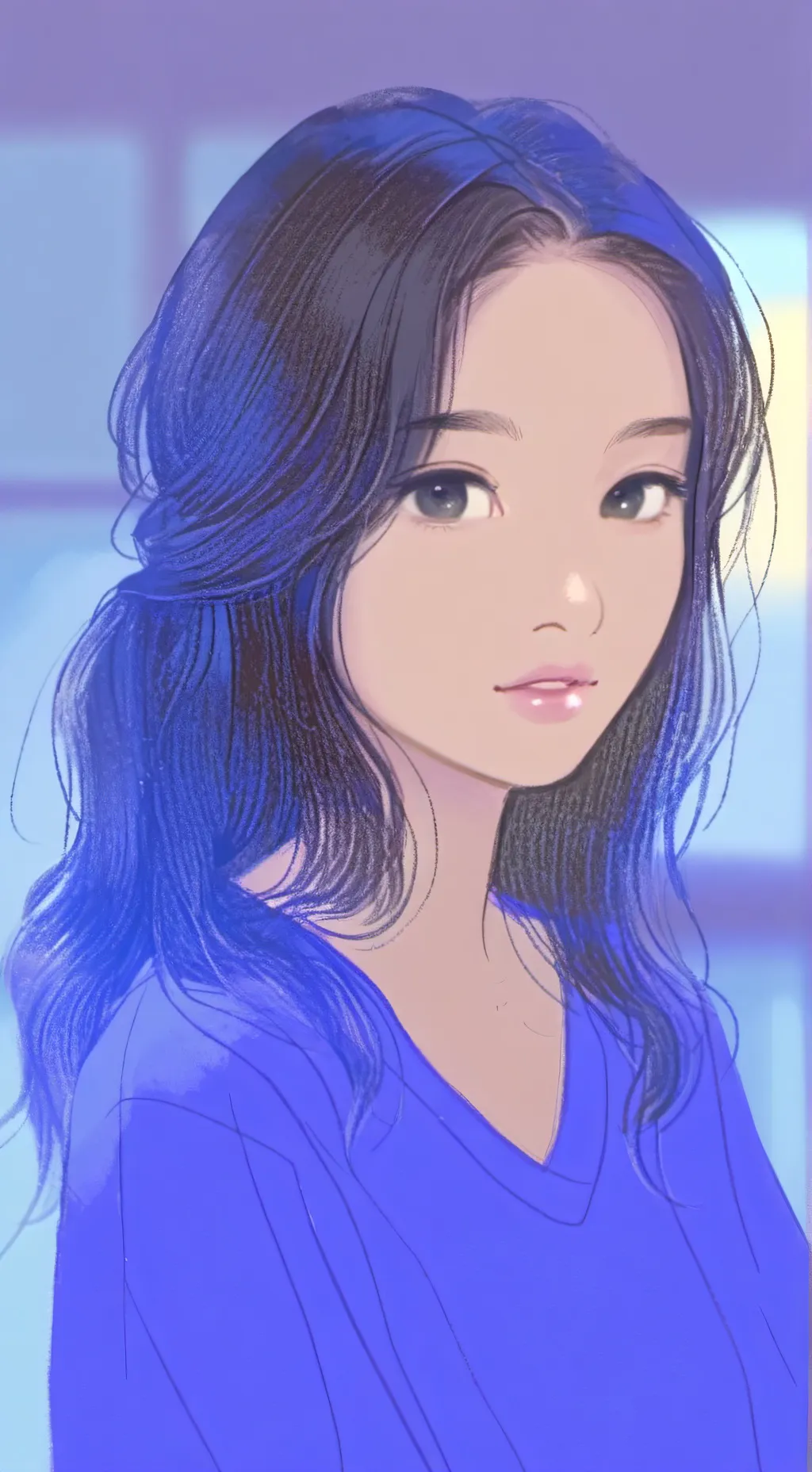 ai character: Emma  background