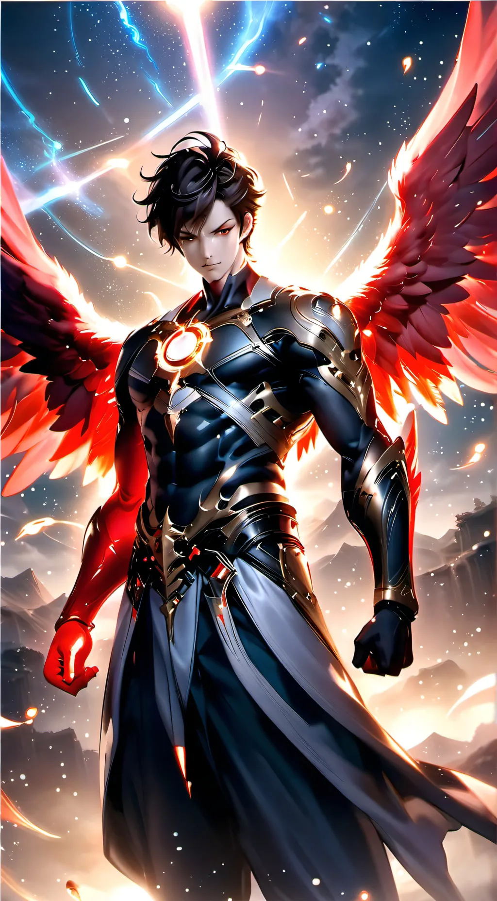 ai character: saruku background