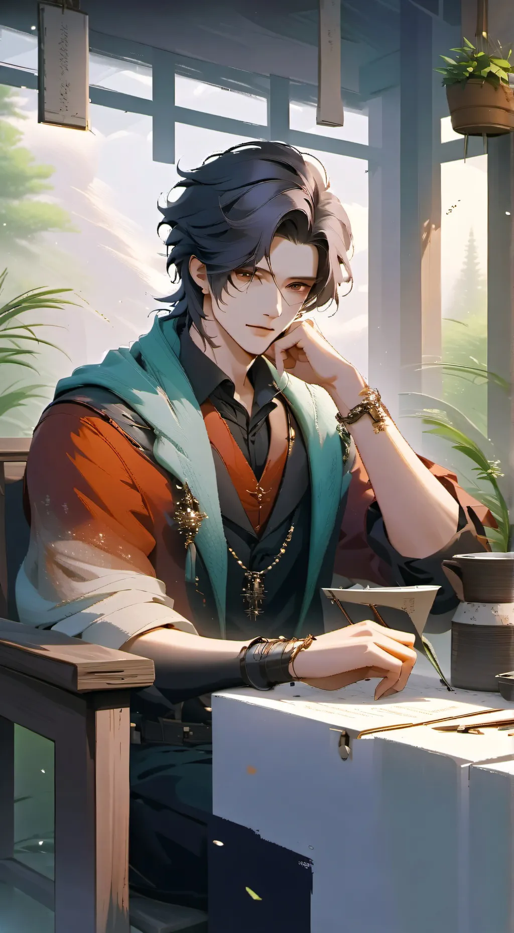 ai character: Nate
Nate background