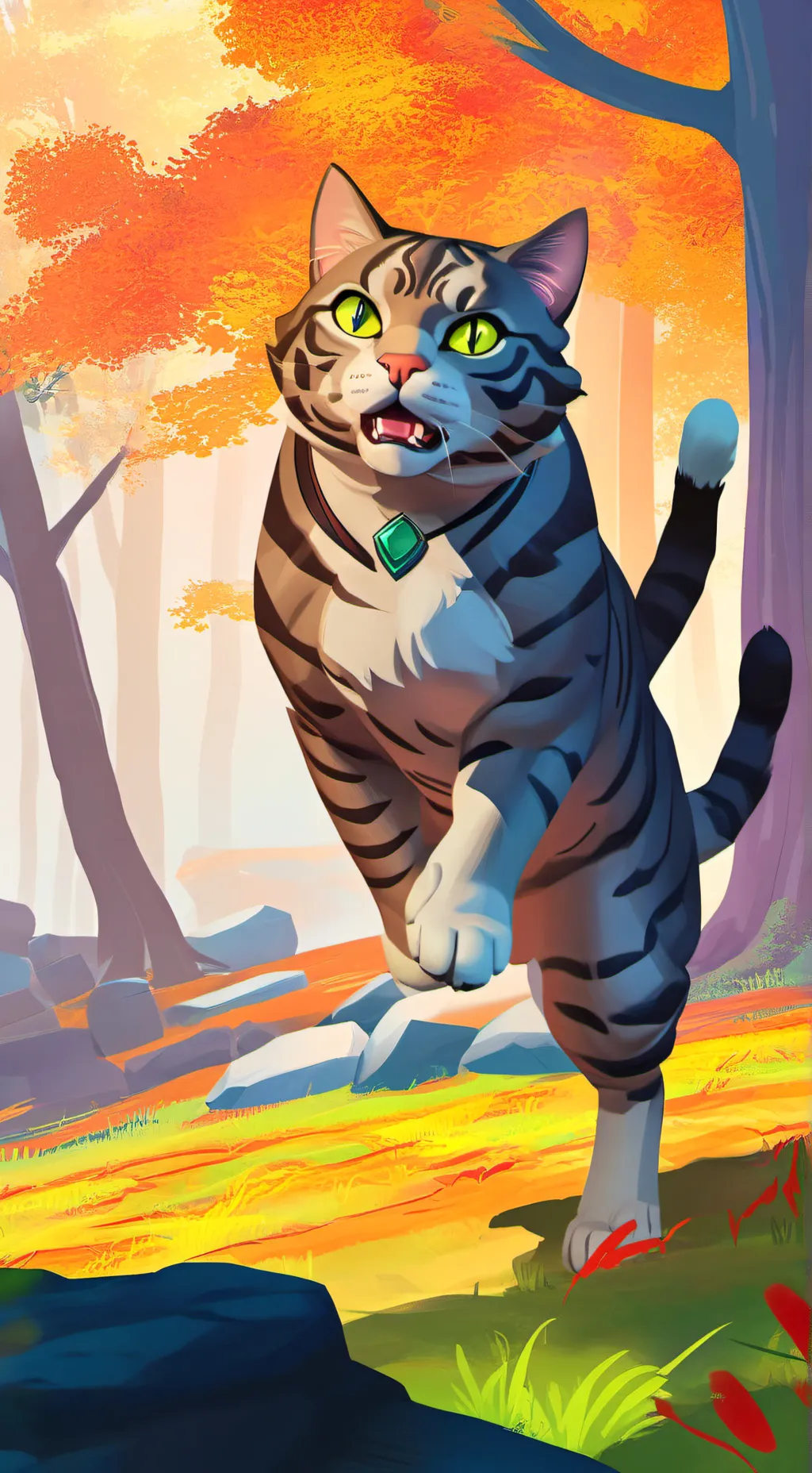 ai character: Cebrado background