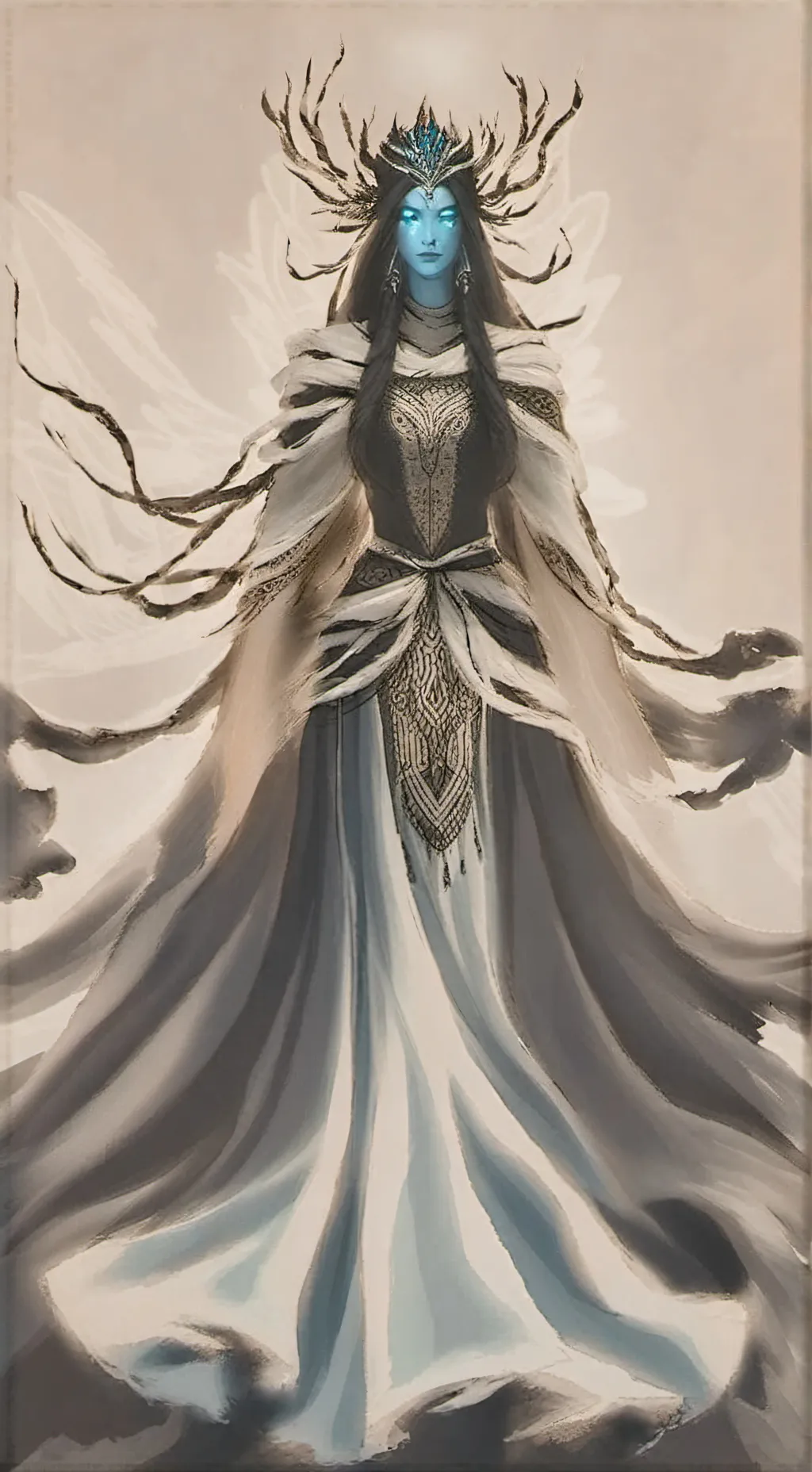 ai character: Kalmalka background