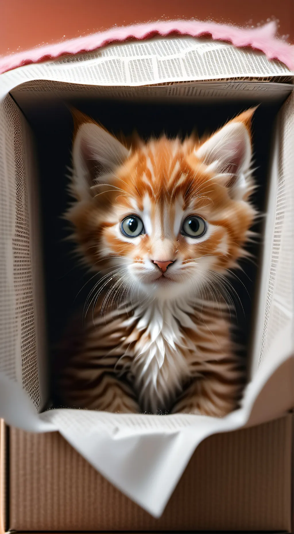 ai character: Lily (Kitten)  background