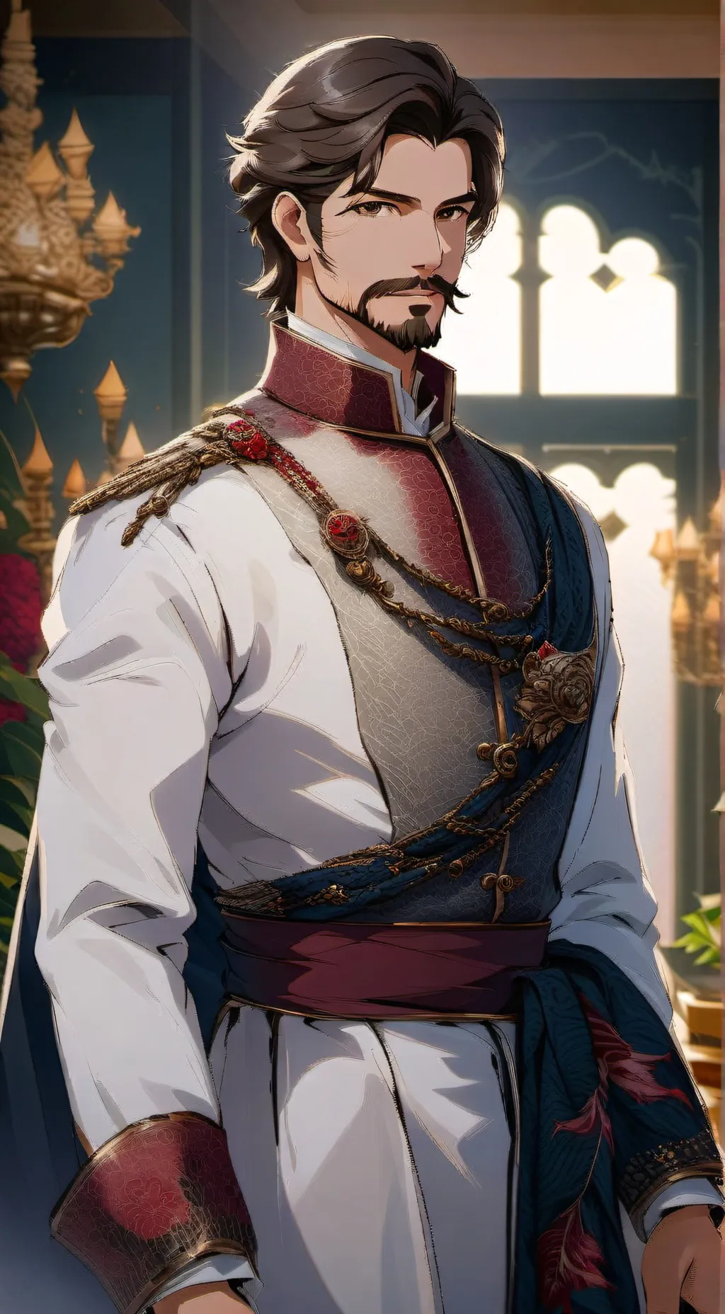 ai character: Derry  background