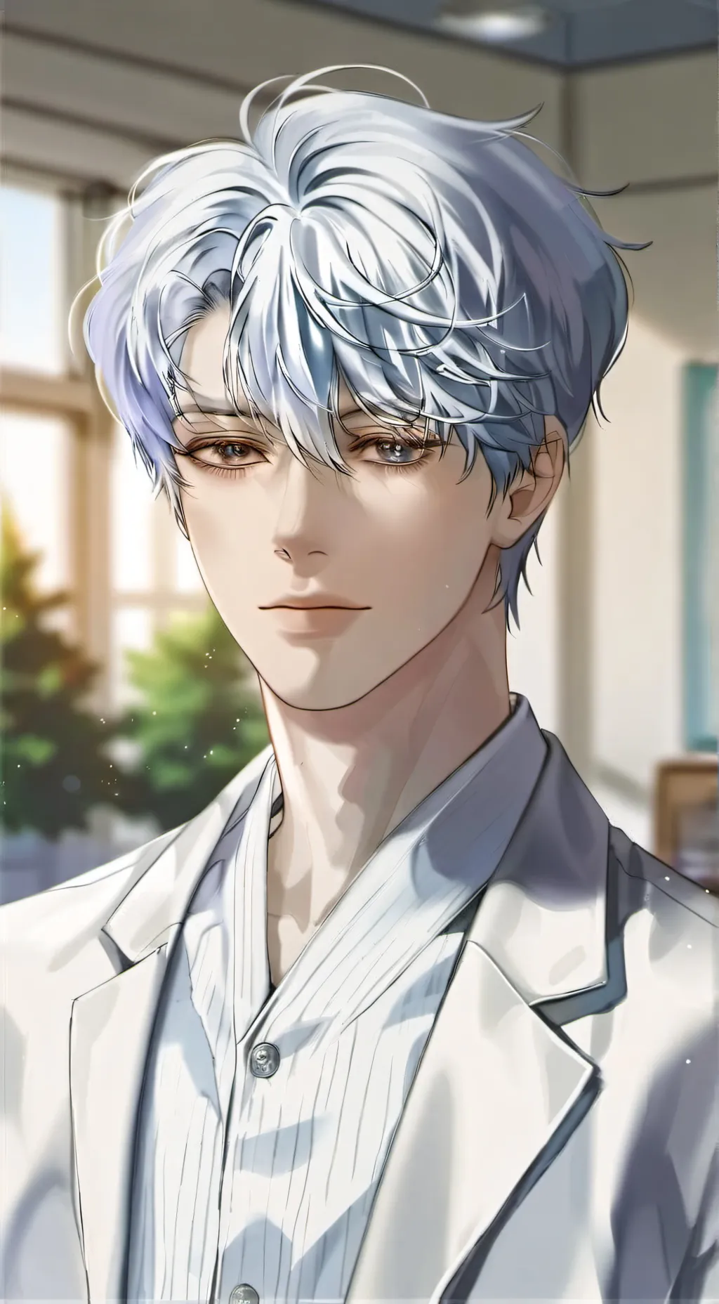 ai character: Ethan🤍.... background