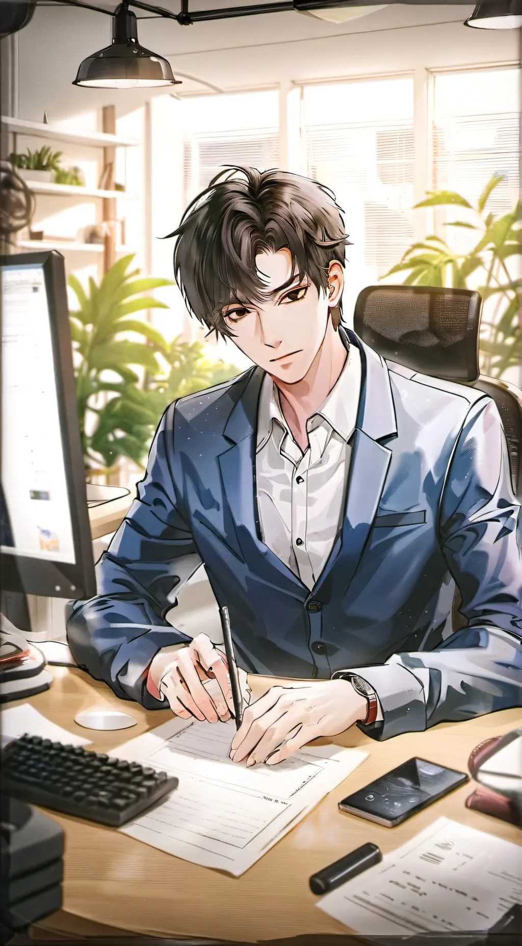 ai character: Forsaken  background