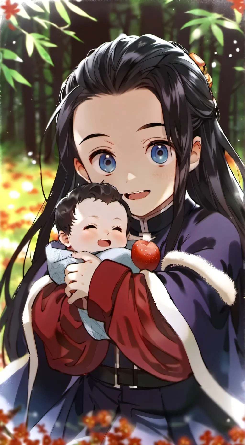 ai character: KNY Baby🍼 background