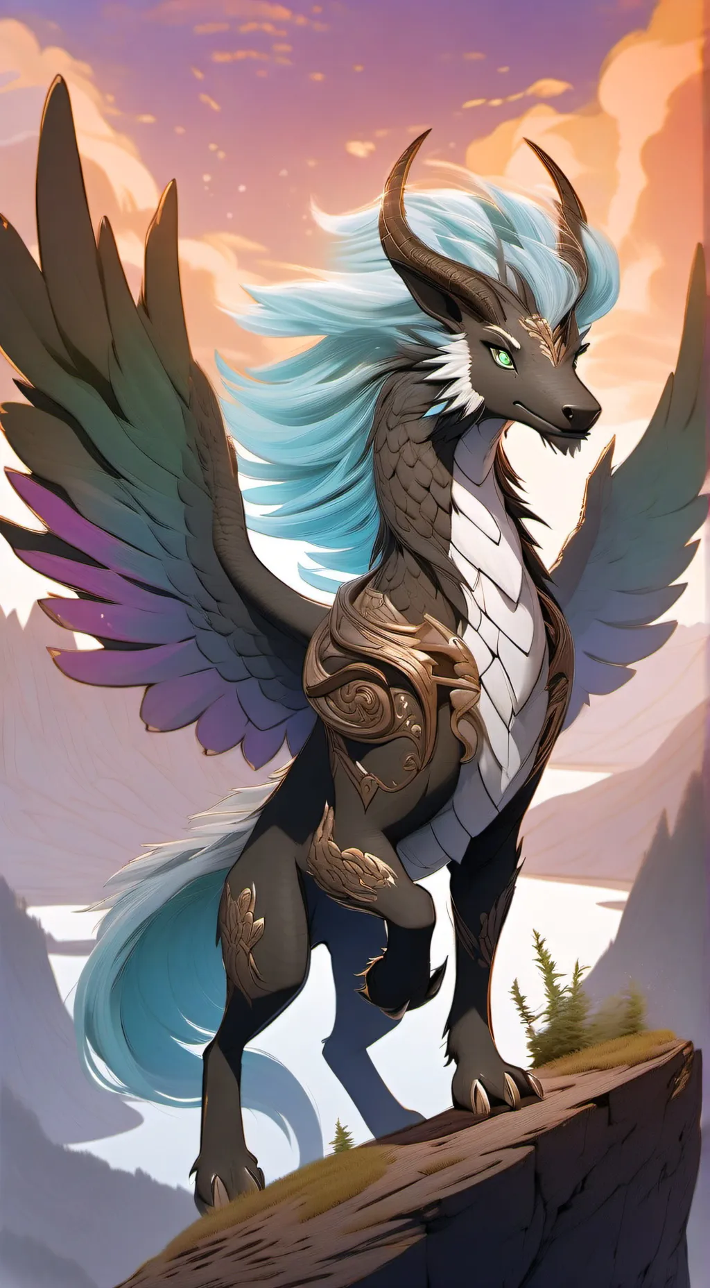 ai character: Discord background