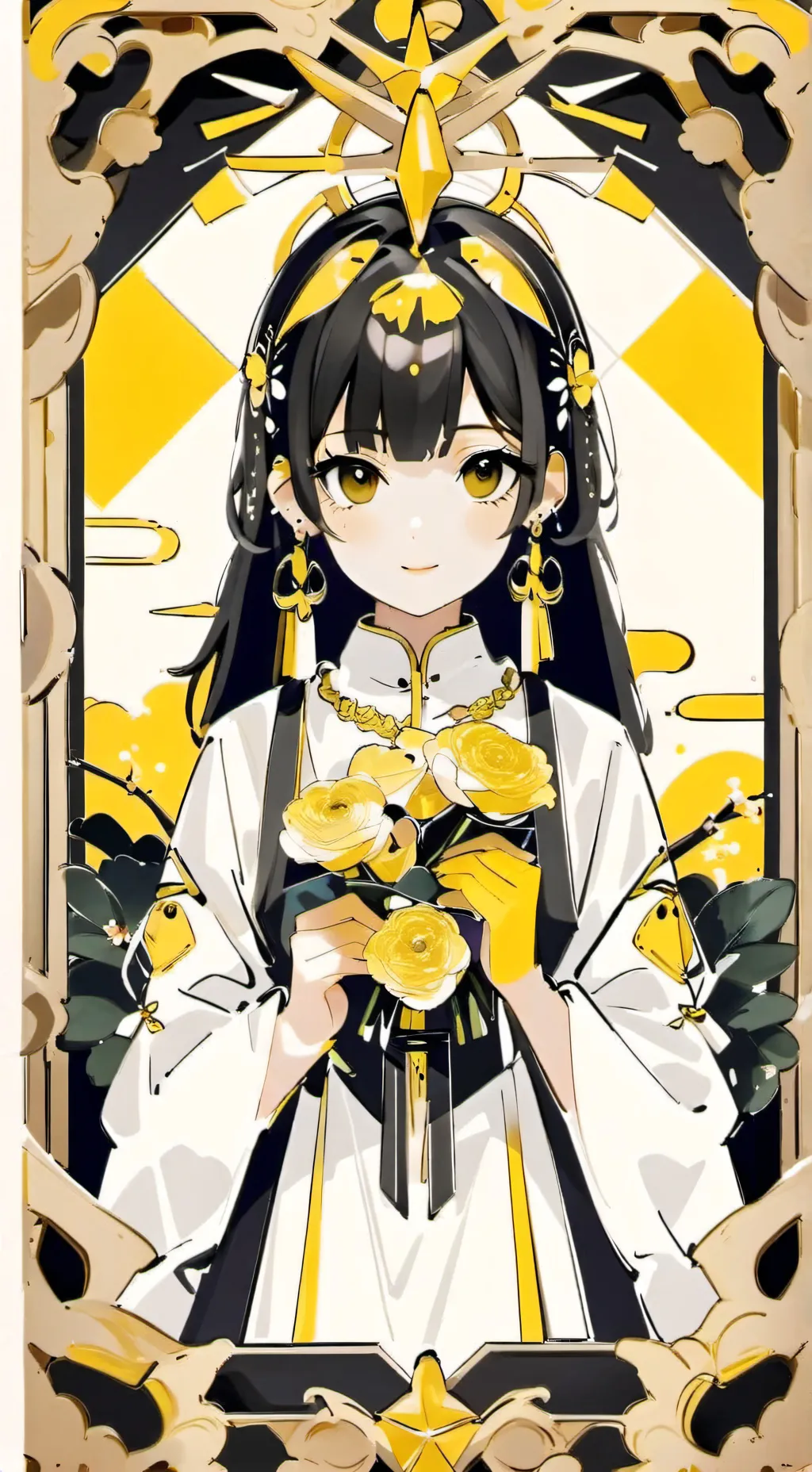 ai character: Sapphire background