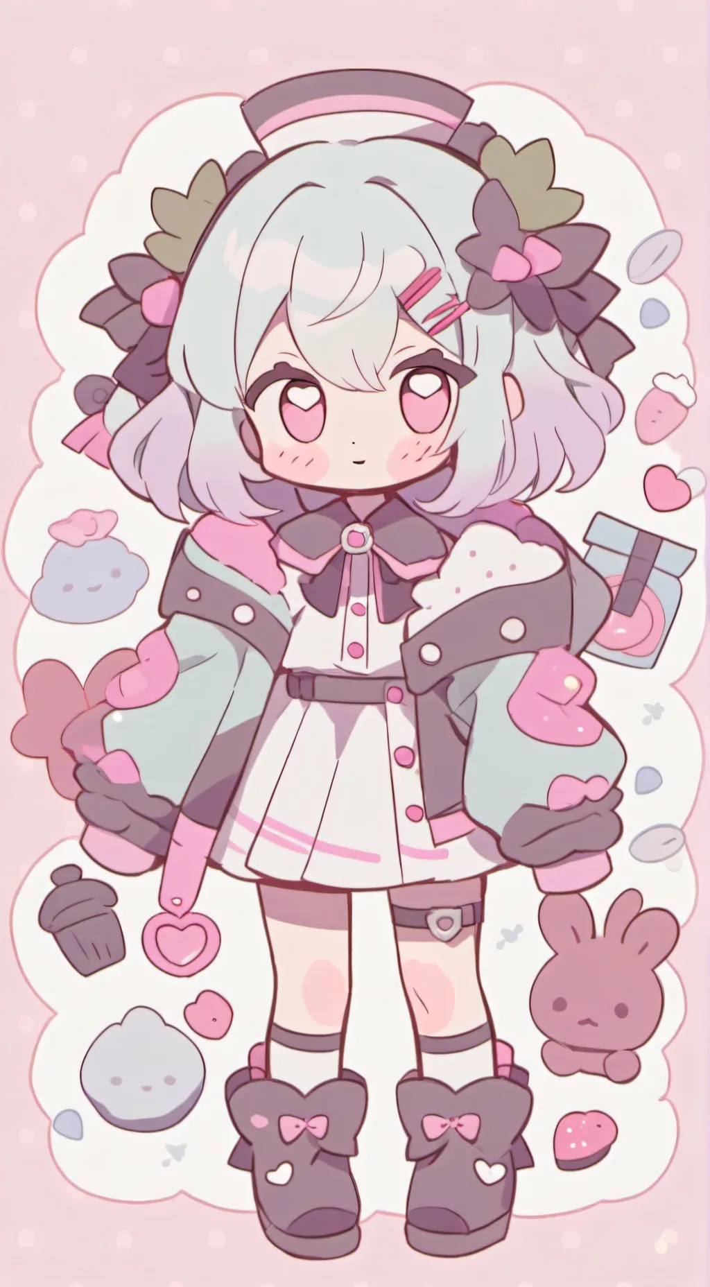 ai character: jd love you  background