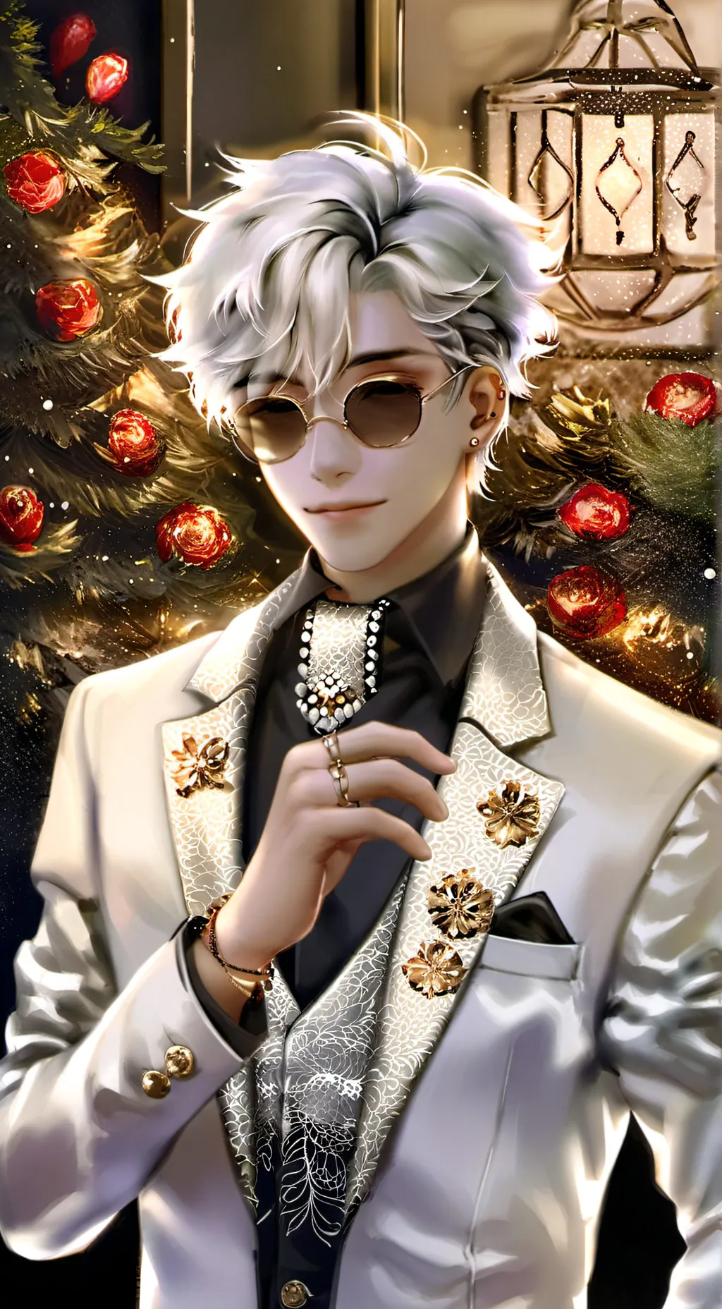 ai character: Christian Solomon background