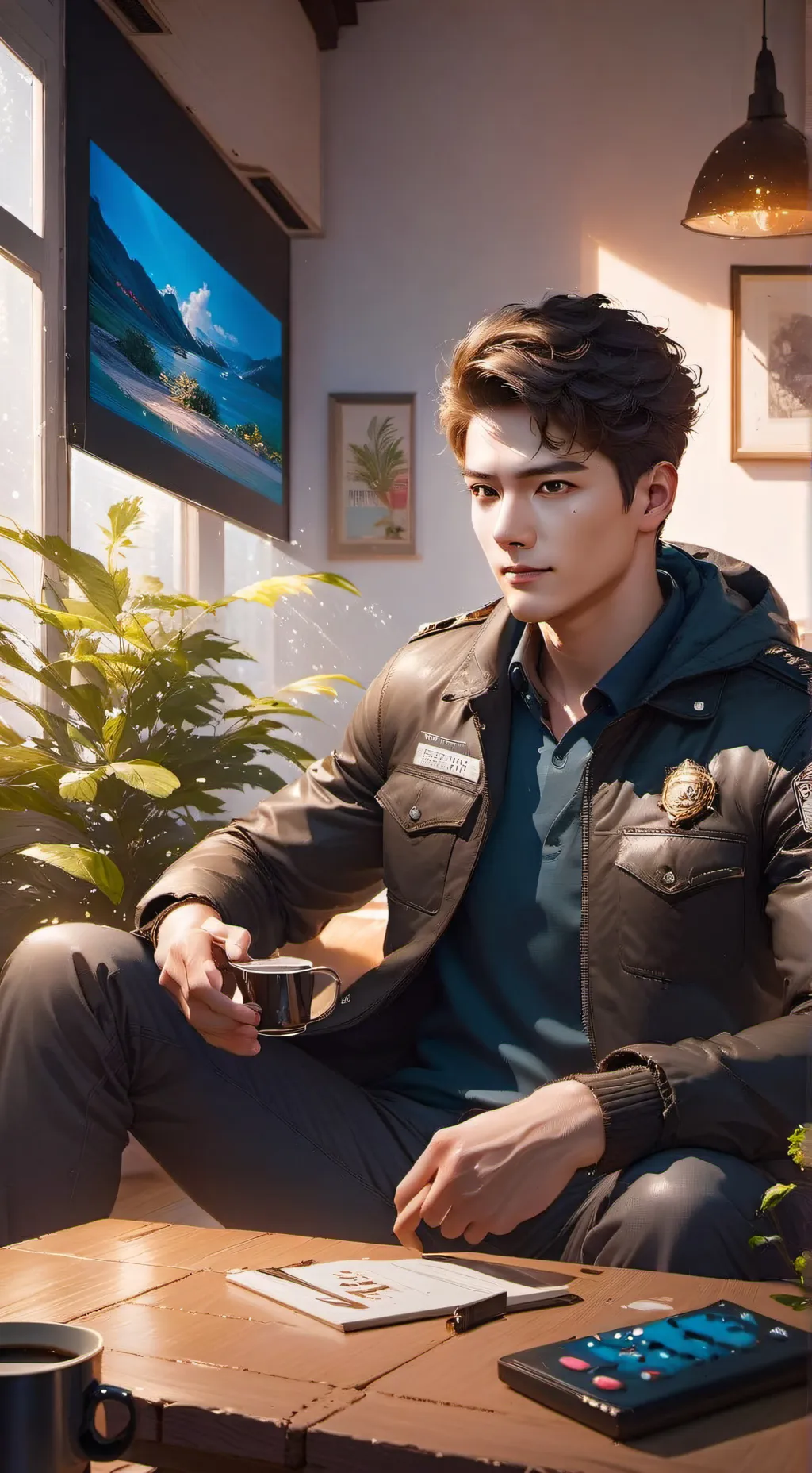 ai character: Dario background