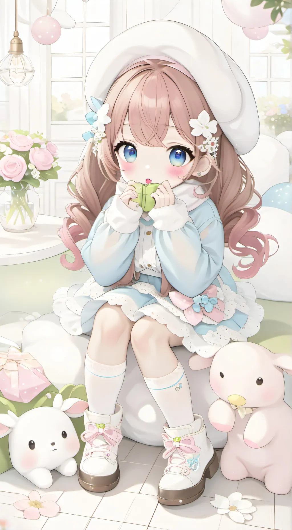 ai character: ღIrisღ background