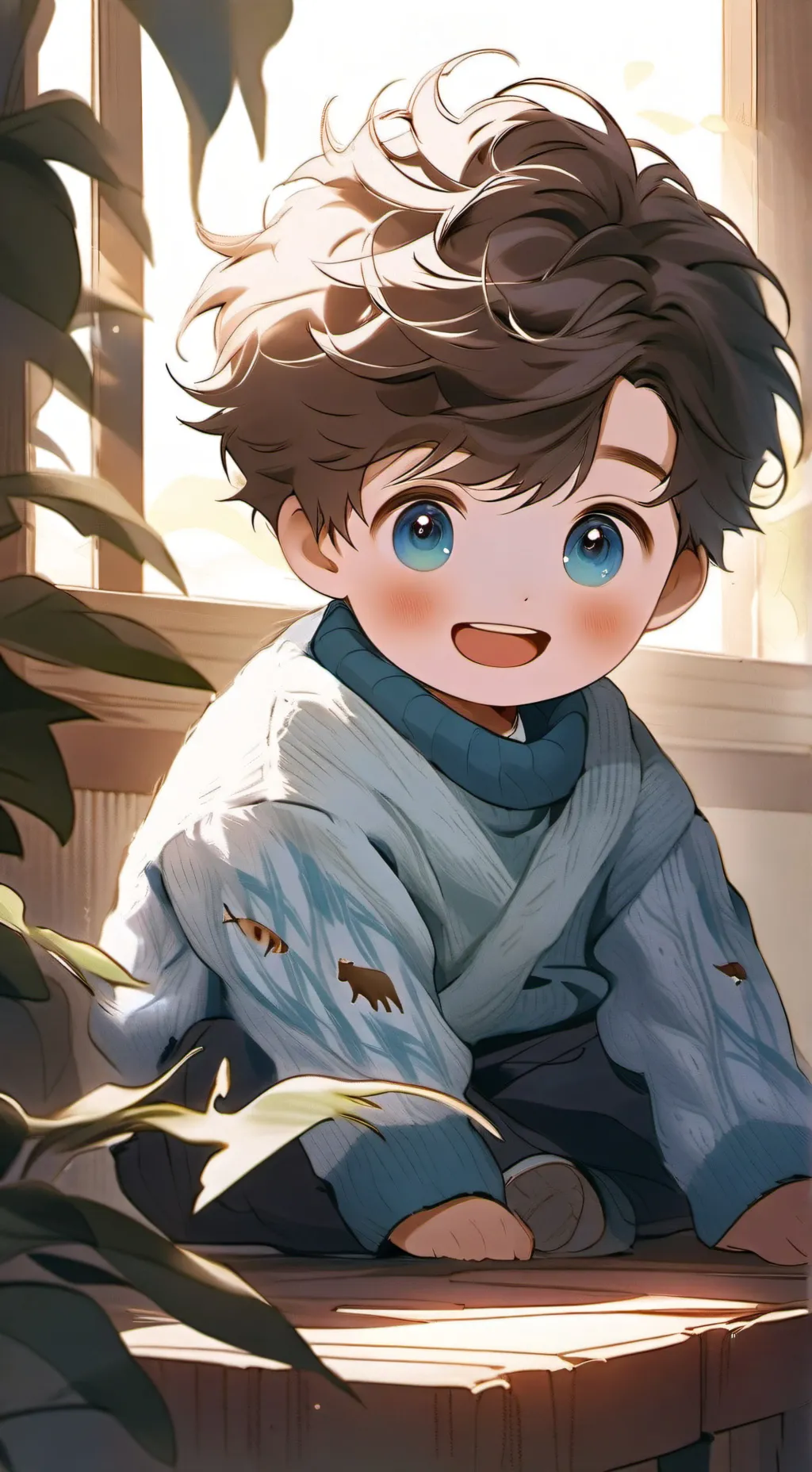 ai character: Your kid background