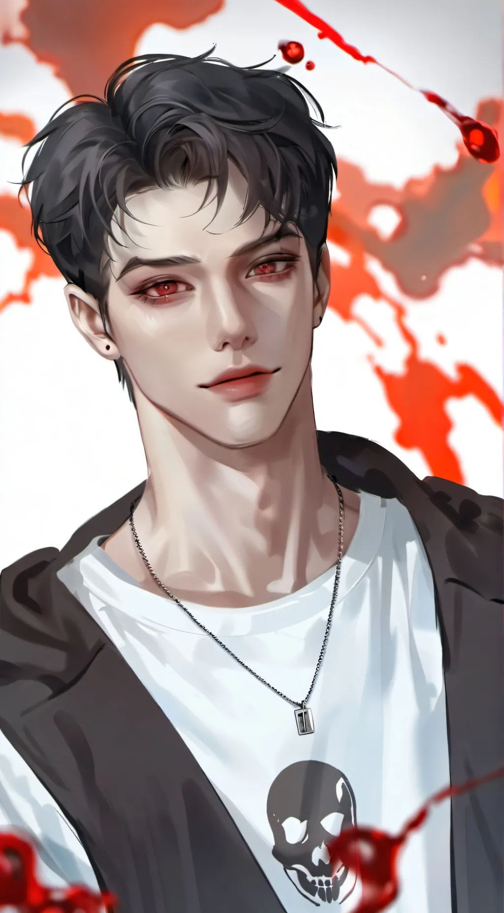 ai character: Vampire x hunter background